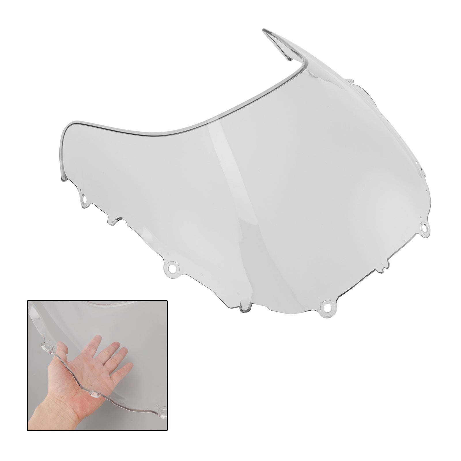 2024-2025 YAMAHA XSR900 GP Voorruit Voorruit + Beugel