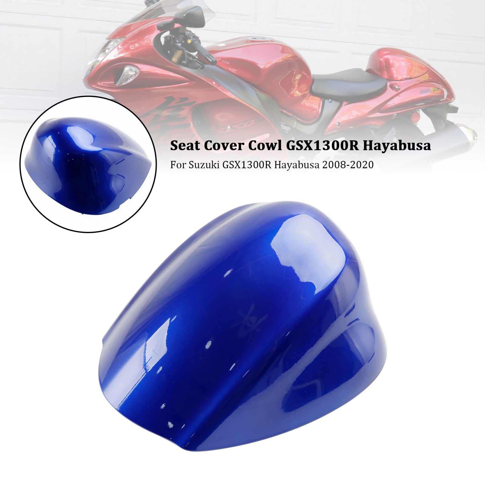 2008-2020 Suzuki GSX1300R GSX-R1300 Hayabusa baksete Fairing Cover