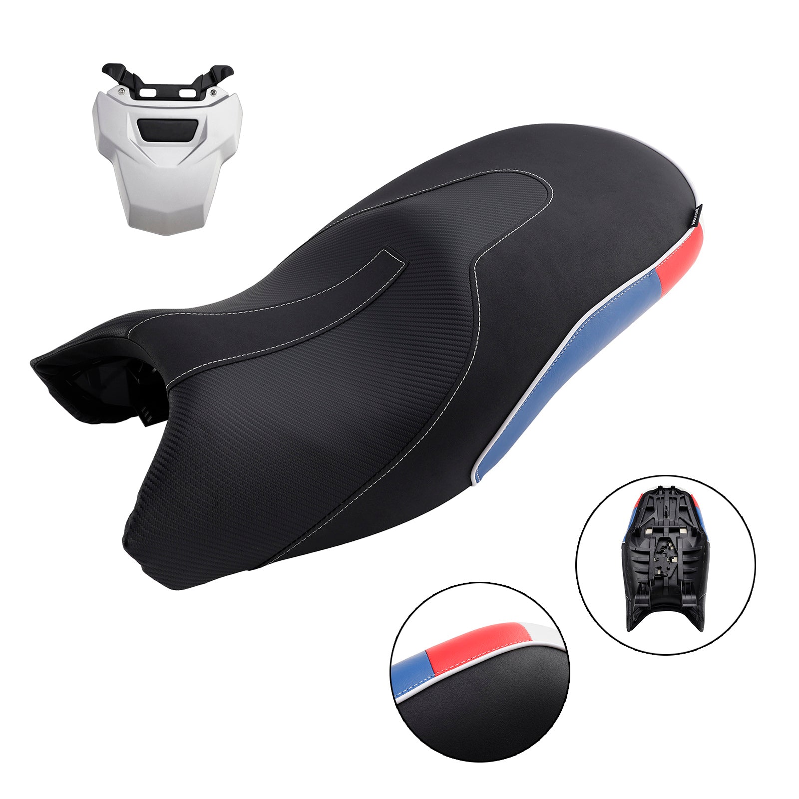 Byt ut bakre förarens passagerarsäte blått för BMW R1200GS 13-18 R1250GS