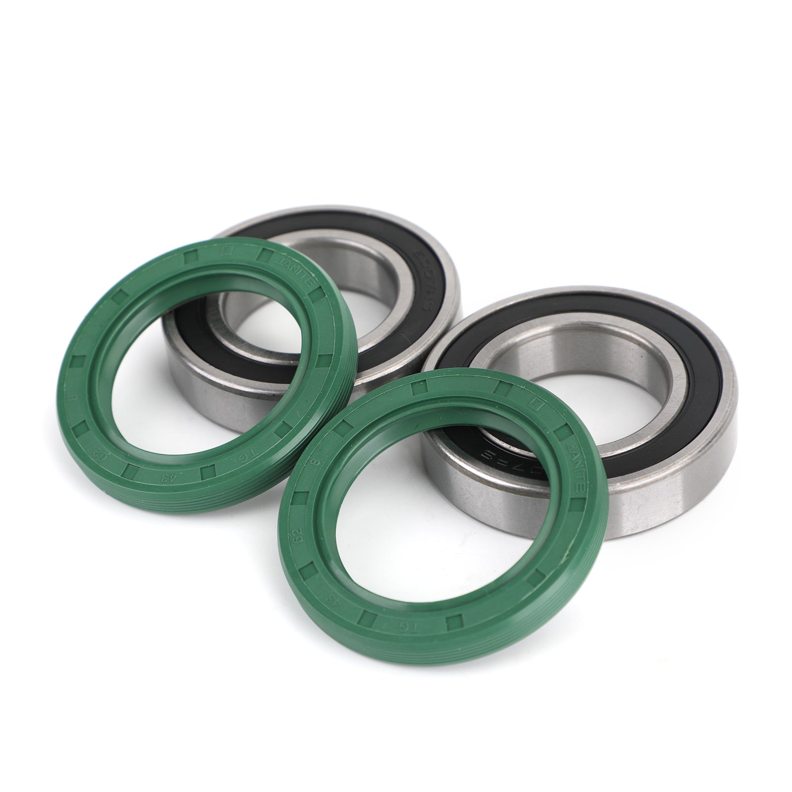 2004-2010 Yamaha Grizzly 125 YFM125G Axle Wheel Carrier Bearings + Seals 93306-00705-00 93102-43341-00