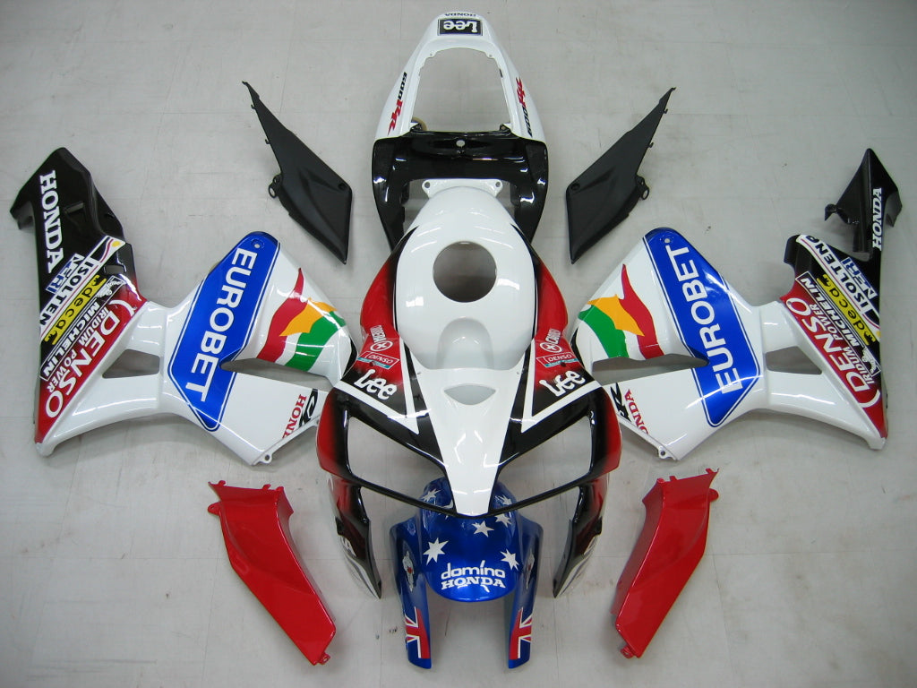2005-2006 Honda CBR 600 RR Multi-Color Eurobet Racing Fairings genéricos