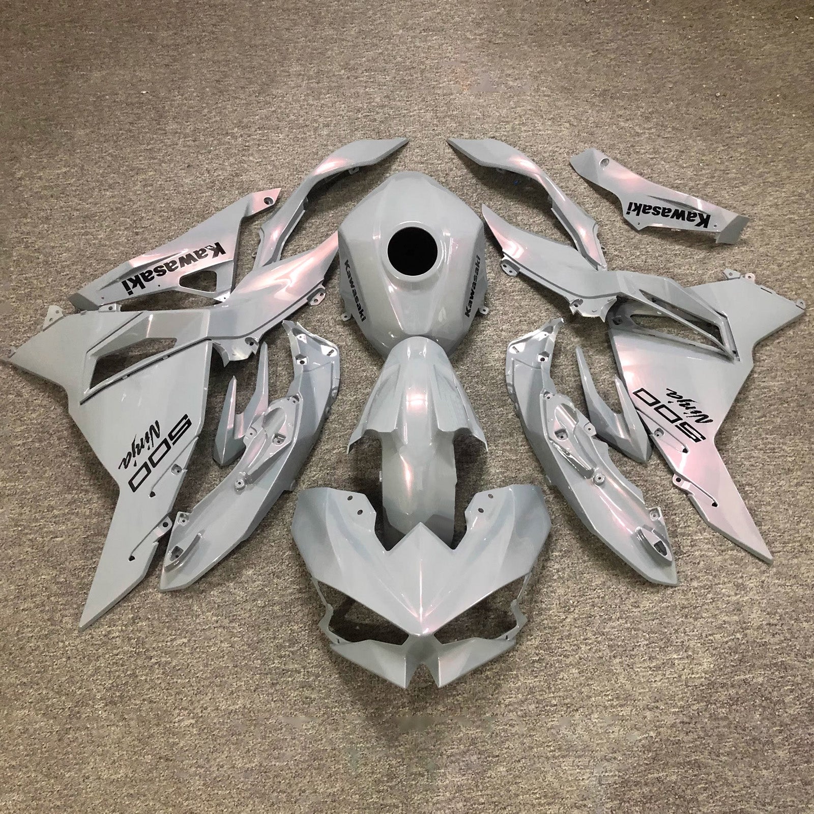 Kit carena iniezione Carrozzeria ABS adatto per Kawasaki Ninja 500 2024-2025