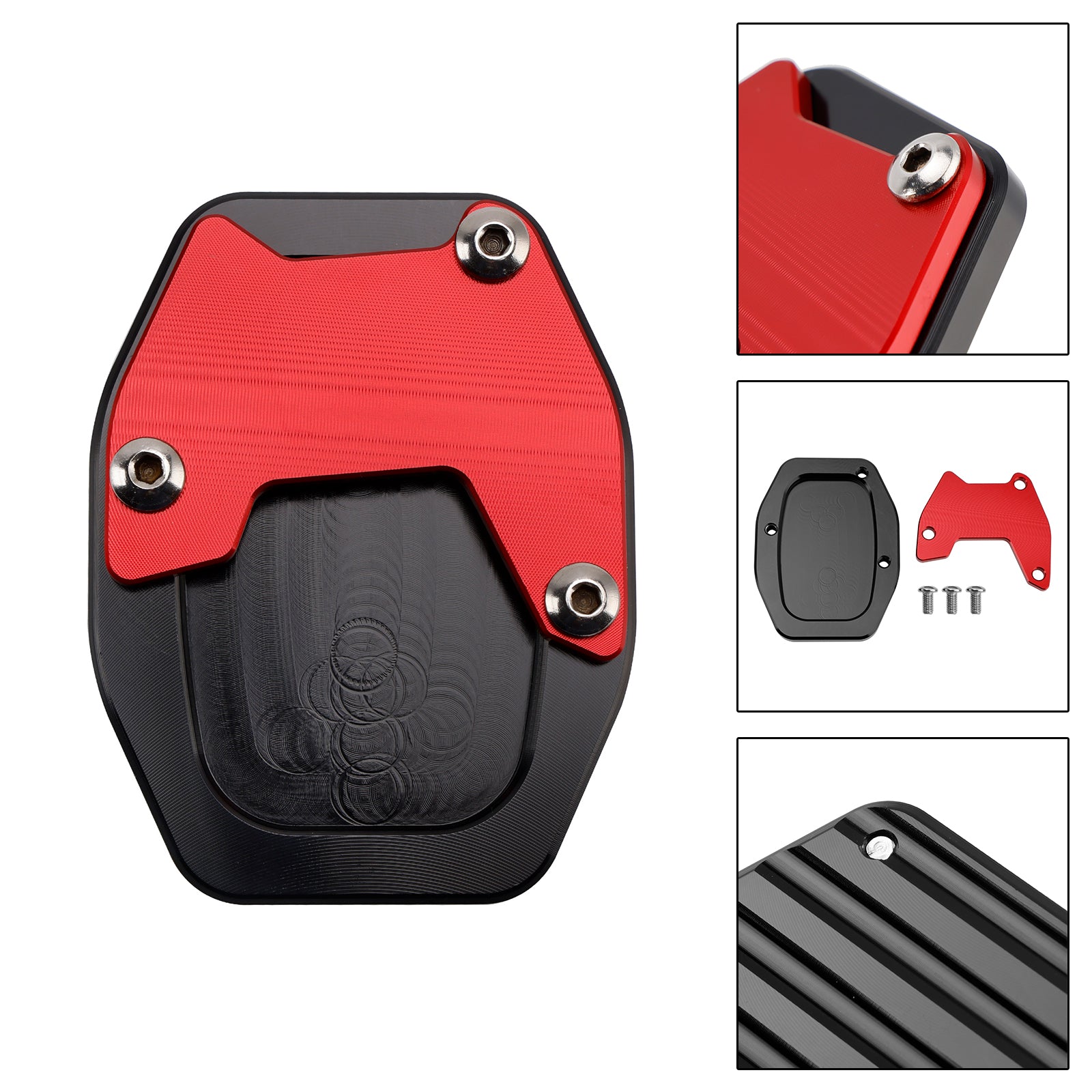Kickstand Enlarge Plate Pad fit for Honda X-ADV 750 NSS750 21-25 Foza 750 21-23