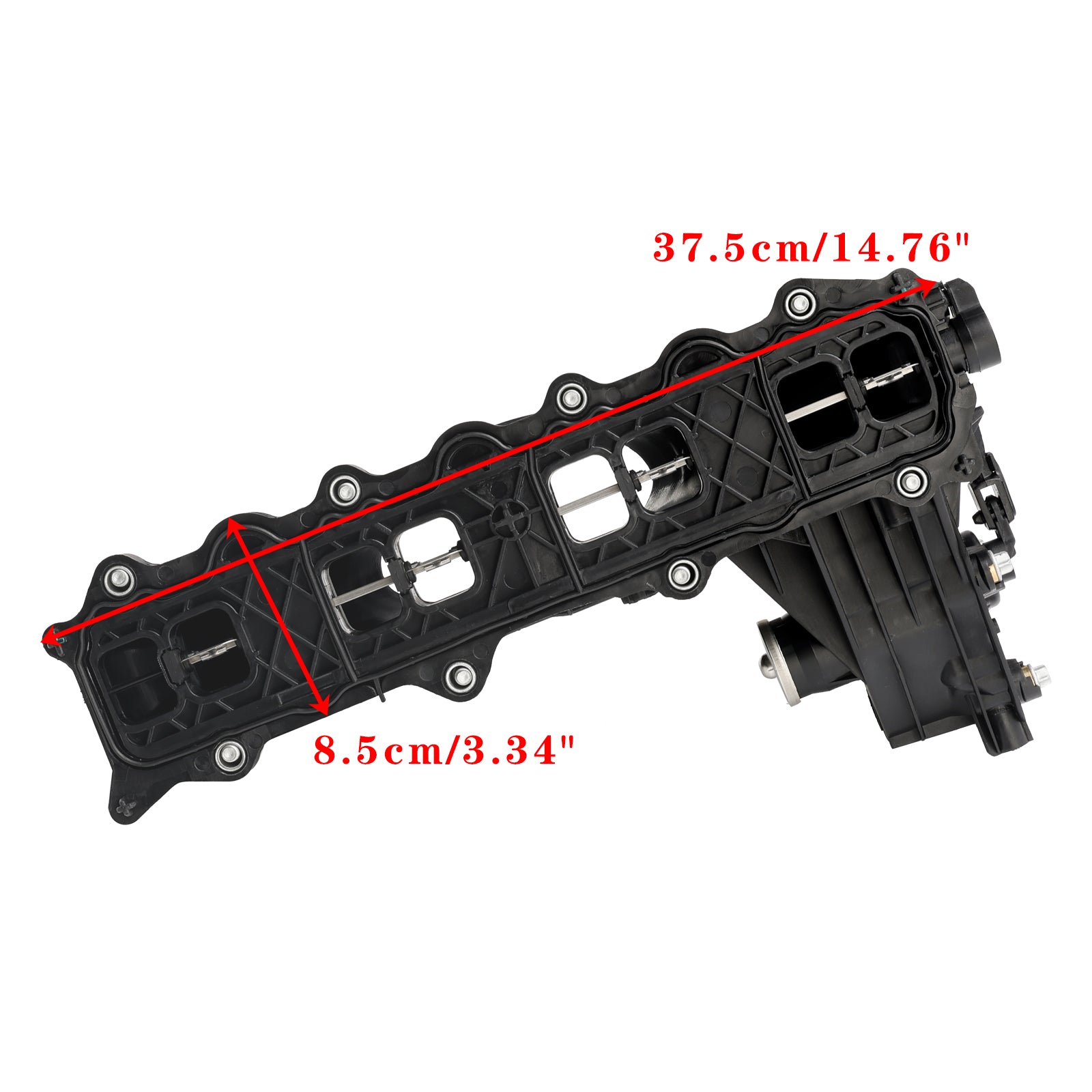 2015-2018 Mercedes Gle Off-Road W166 Inlet Manifold W/ Actuator Motor 6510904937 A6511500094