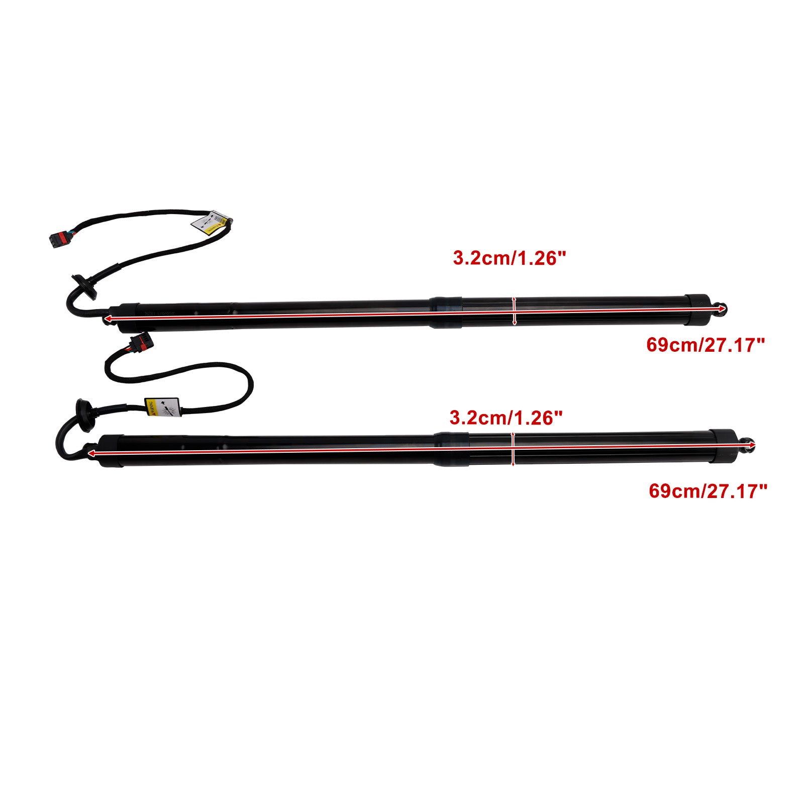 2018-2024 Volvo V60 II Cross Country 2PCS Electric Tailgate Lift Gas Strut 32357571