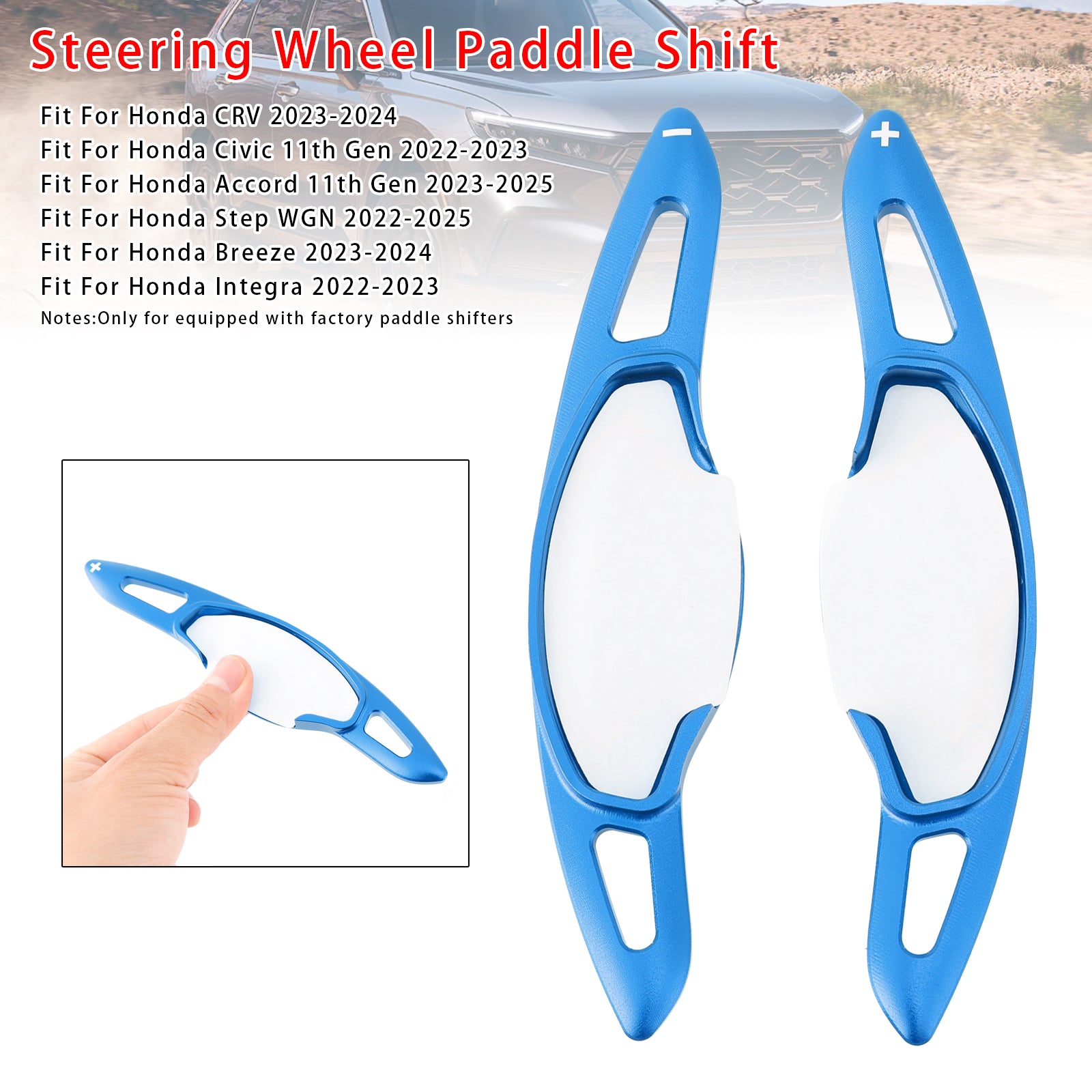 Extension de paletteur de volant pour Honda CRV Civic 11