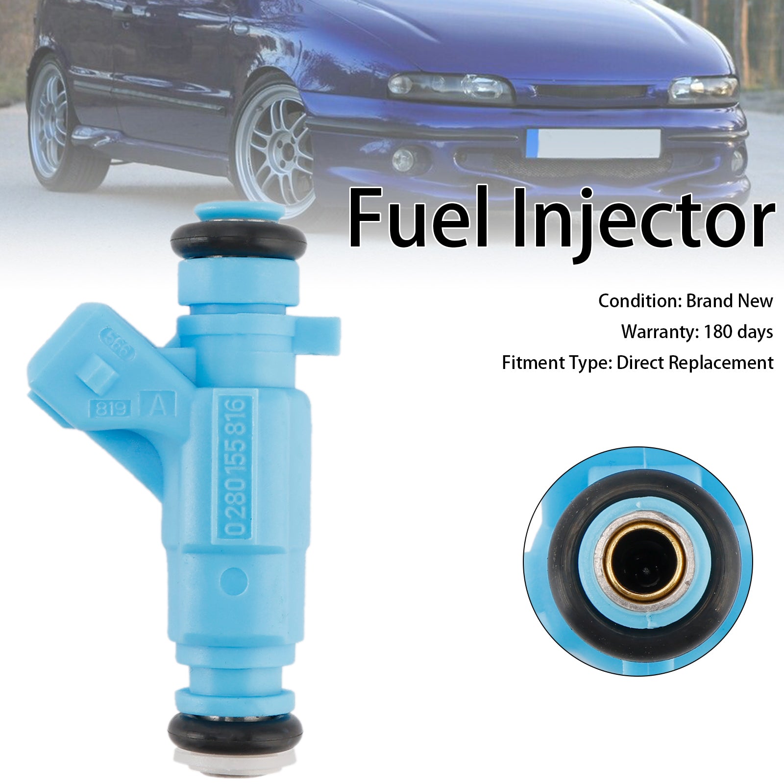 1pcs injecteur de carburant 0280155816 Fit Fiat Brava Bravo I Palio Punto Siena Lancia Y