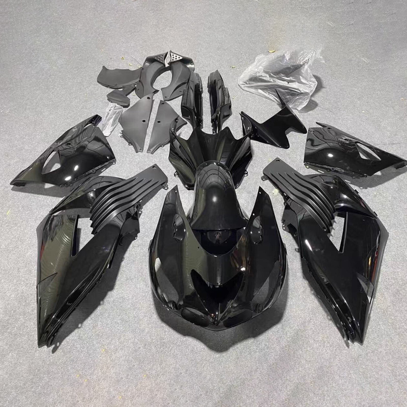 Injection Fairing Kit Bodywork fit For Kawasaki ZX14R ZZR1400 2006-2011