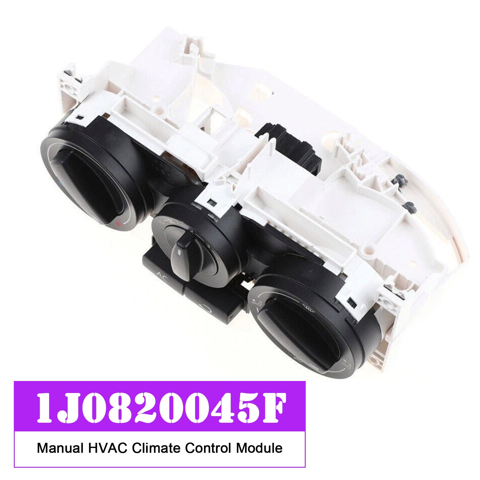 Manuel HVAC Module de contrôle du climat 1J0820045F 599-152 pour VW Golf Jetta Beetle