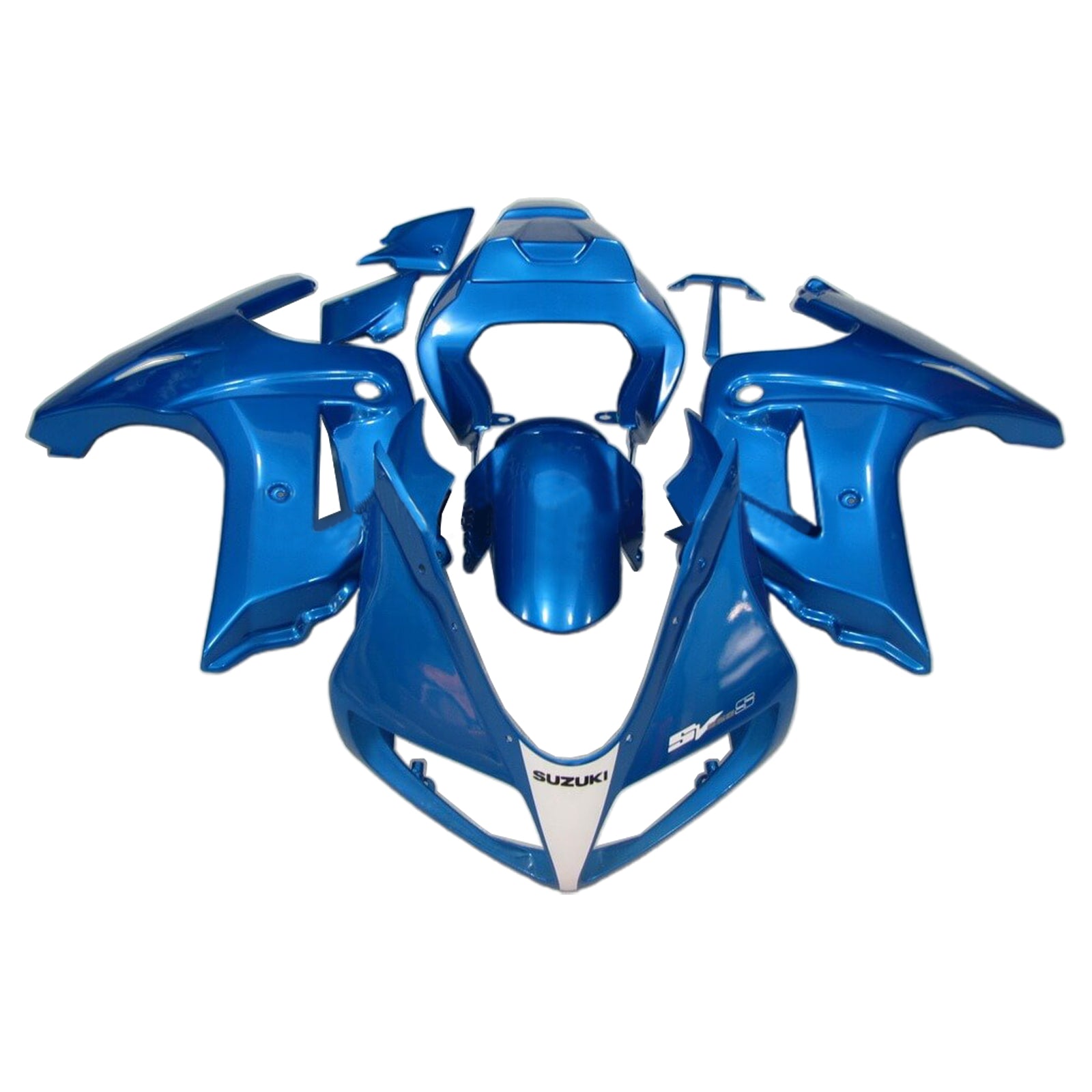 2003-2013 Suzuki SV650 Kit de carénage injection d'amotopart Bodywork Plastic Abs # 101