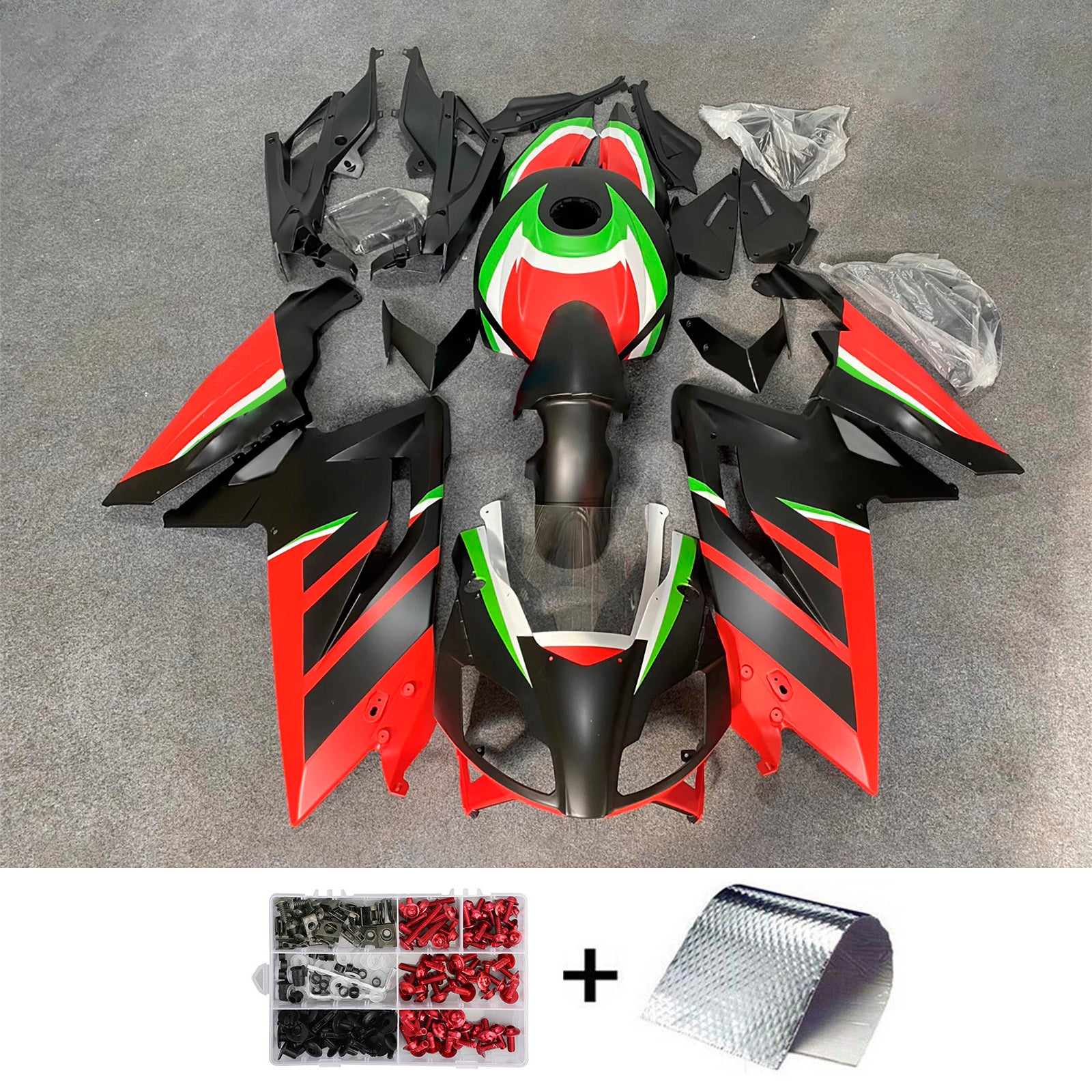 2006-2011 Aprilia Rs125 injektionsmässa kit Bodywork Plastic ABS