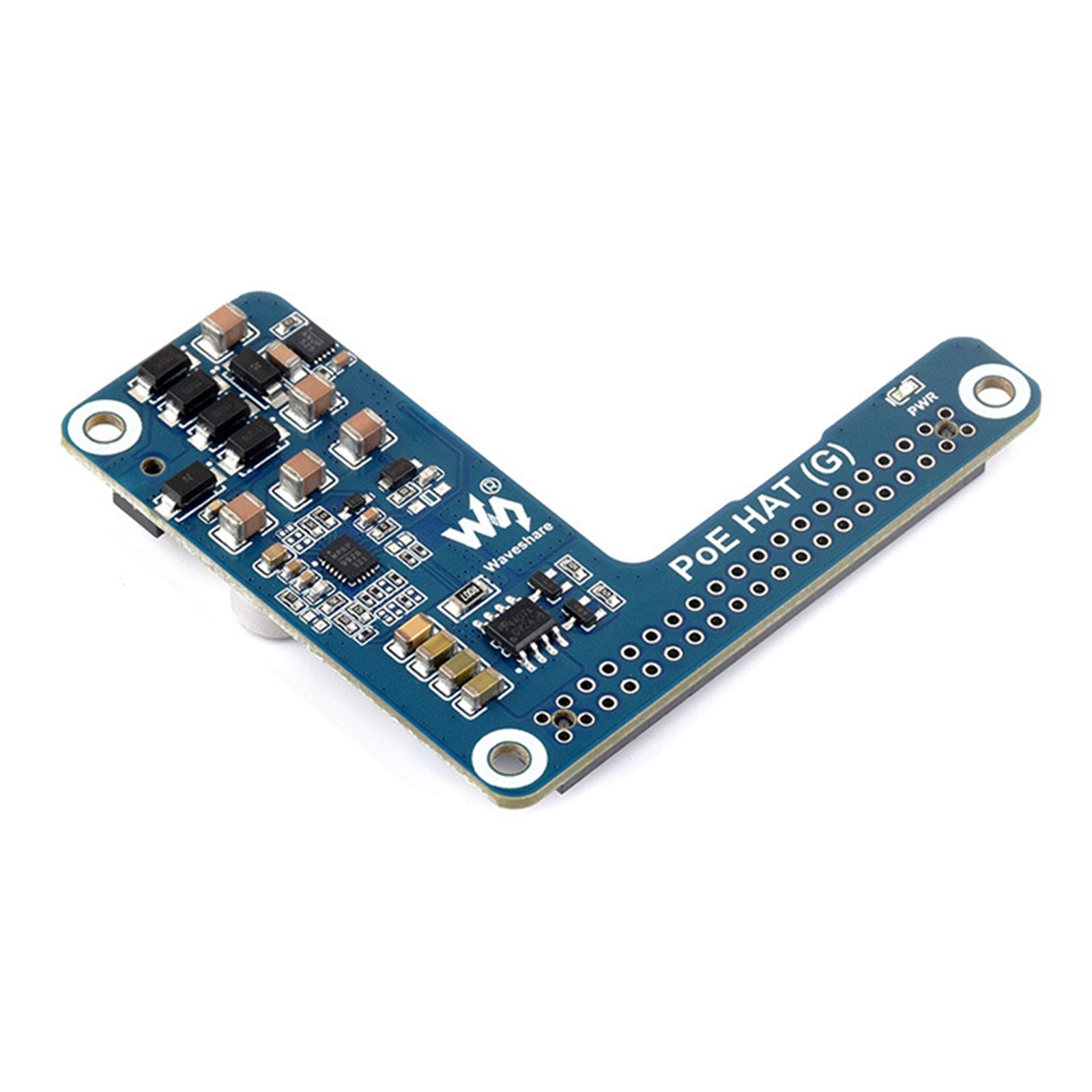 Raspberry Pi 5 Conselho de Expansão Ethernet Módulo de fonte de alimentação POE 802.3af/at