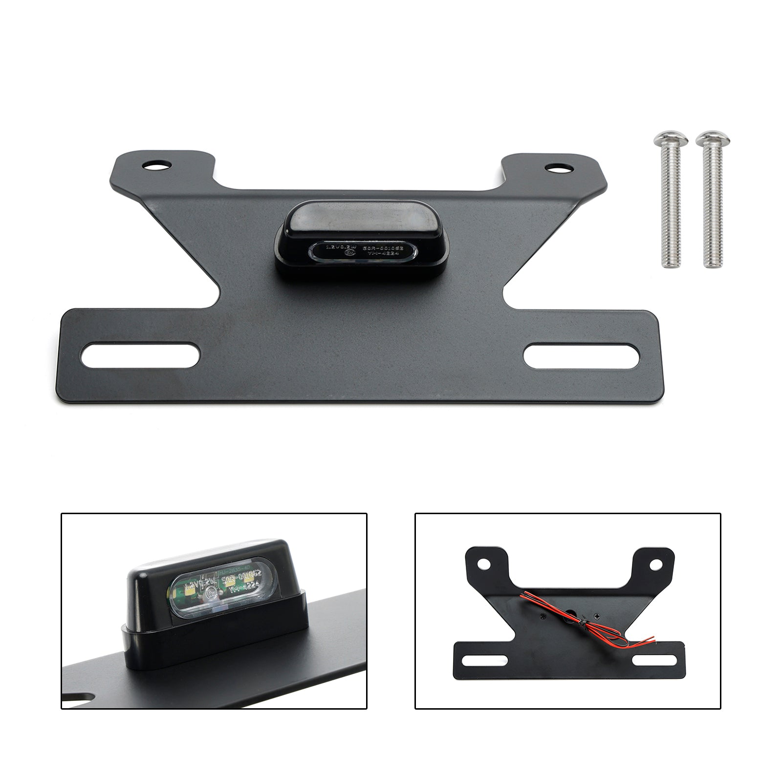 Suporte de placas de placa FIXA FIXA PARA HUSQVARNA VITPILEN/SVARTPILEN 125 250 401