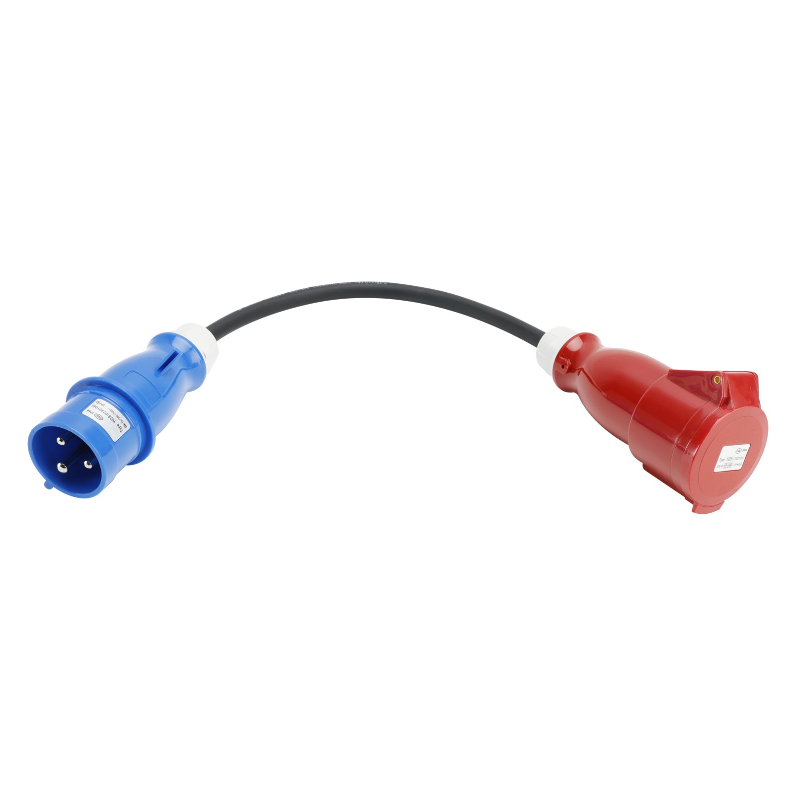 CEE stopcontactkoppelingsstekker verzonken stopcontact fase-omvormer 32A 3 fase naar enkelvoudig