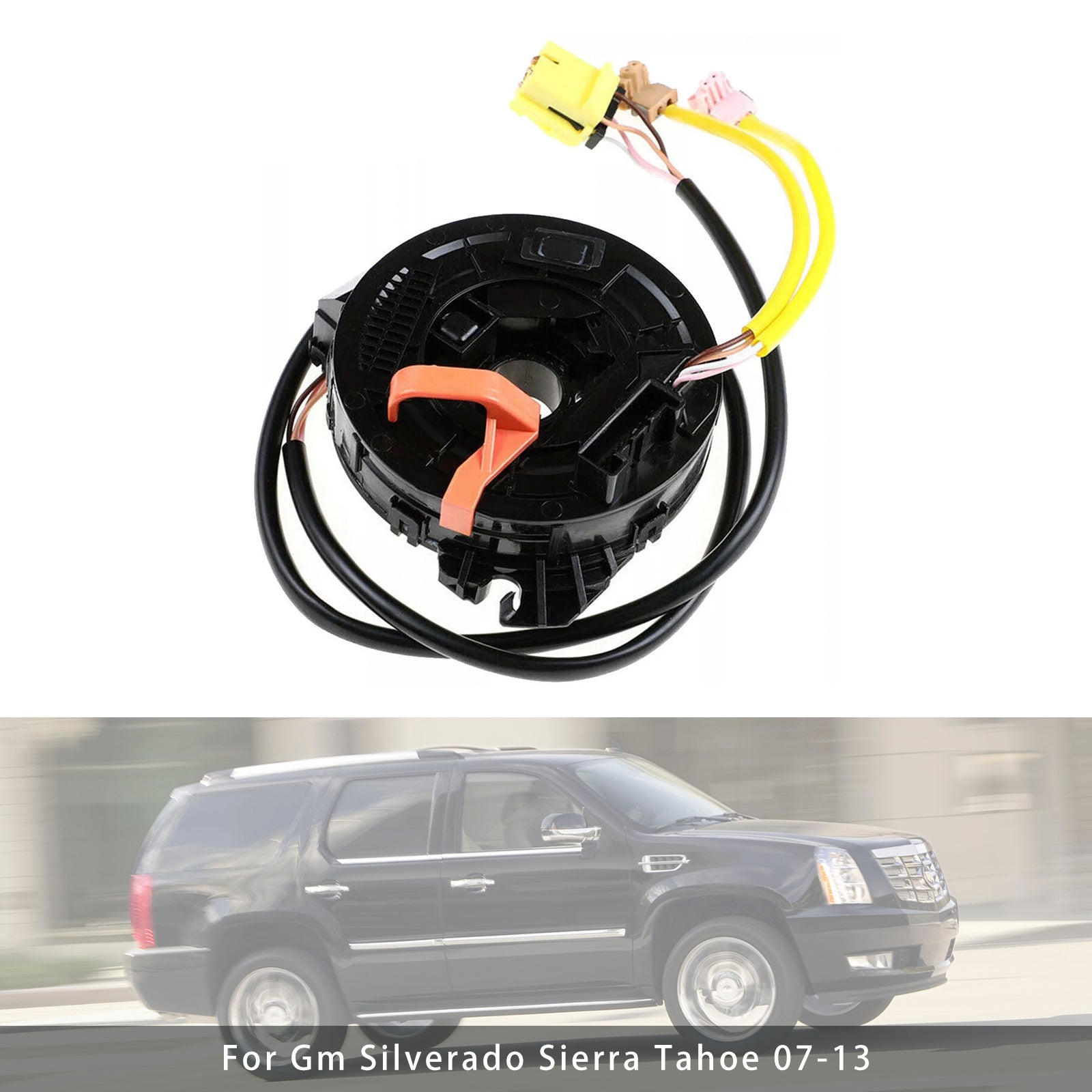 2008-2010 GMC SIERRA 3500 Stuurwielklokveer 25966963 22911593