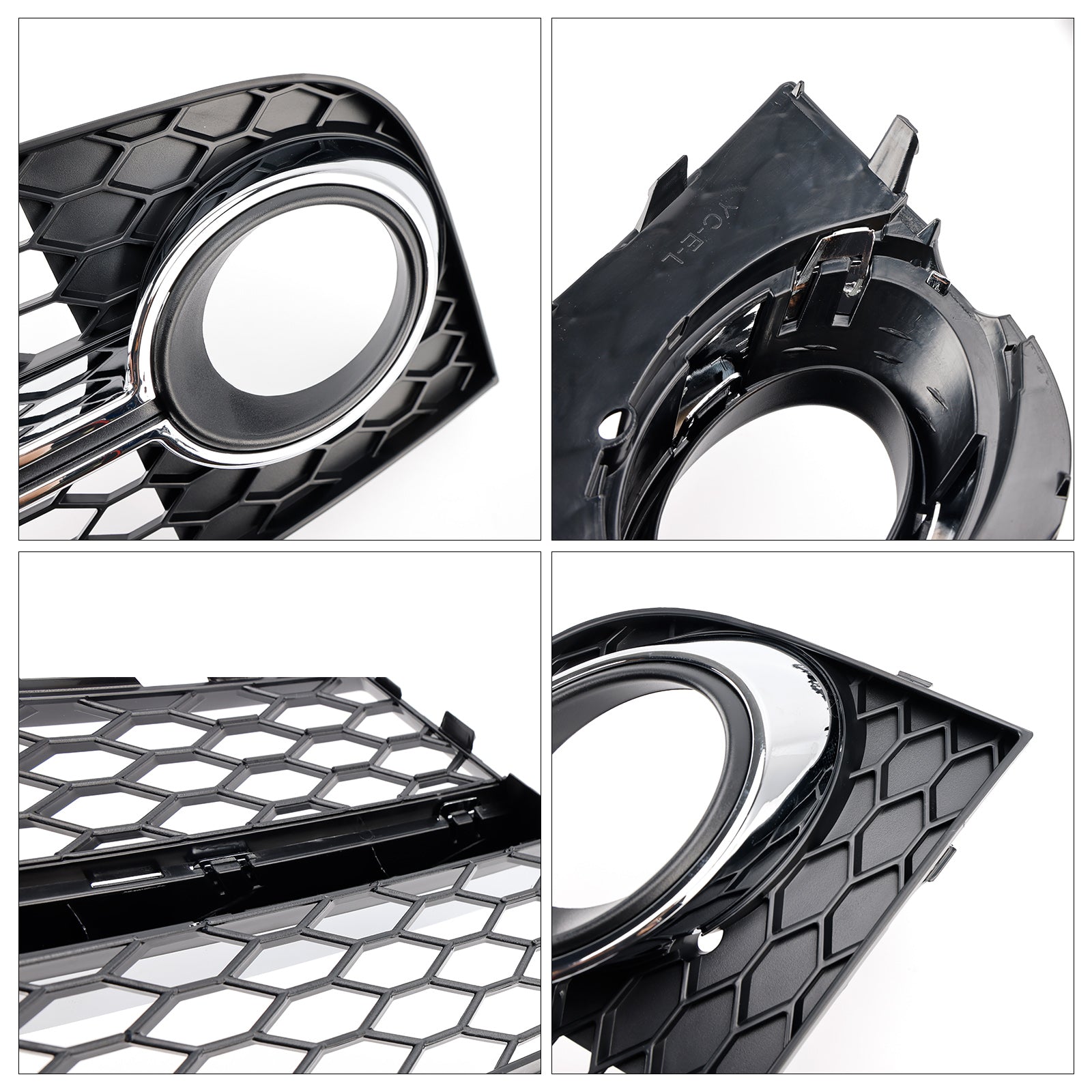 2011-2014 Audi TT MK2 S-Line TTS Chromen voorbumper mistlamprooster