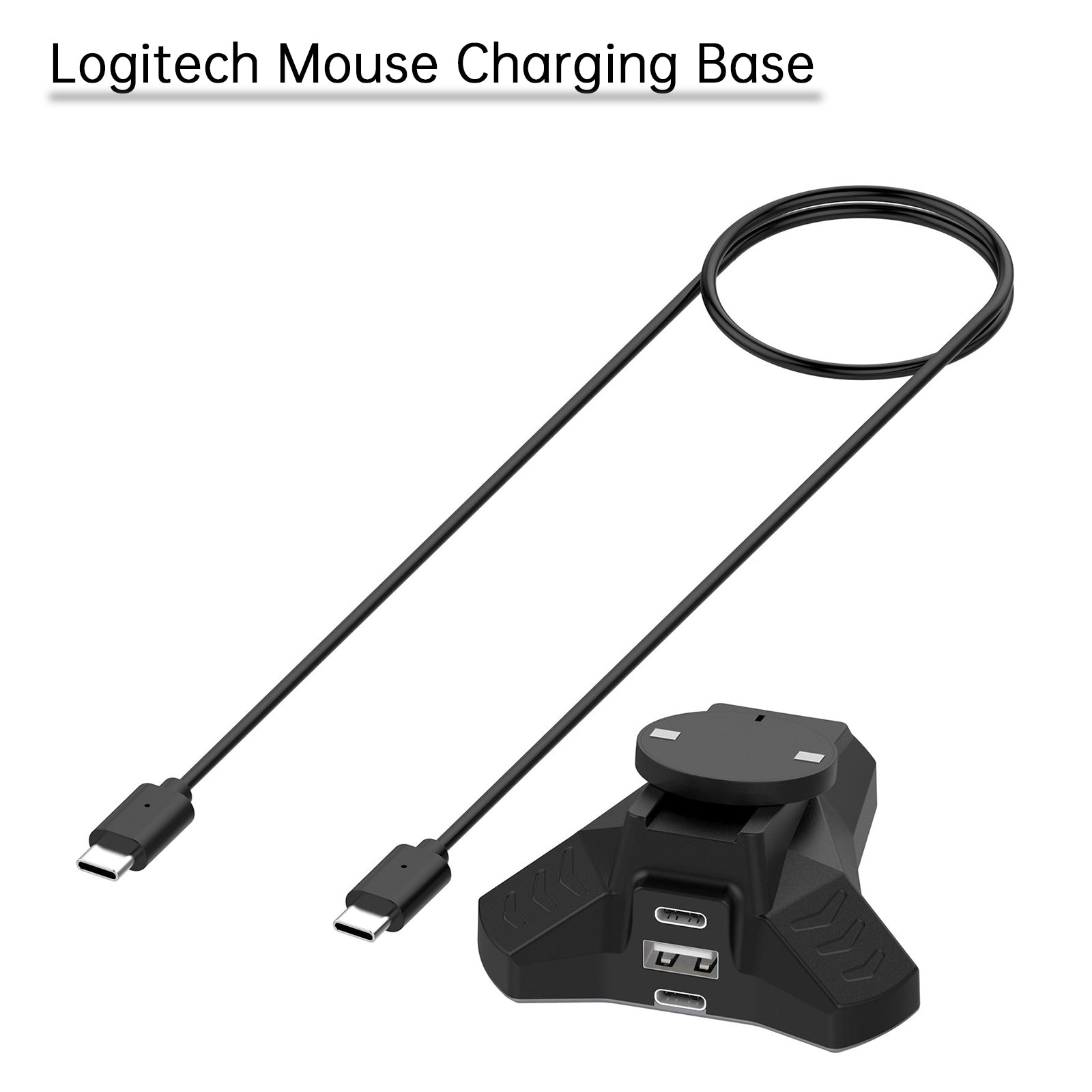 Wireless Mouse Charging Base Dock Charger for Logitech G903 GPW 3/4 Razer V2pro