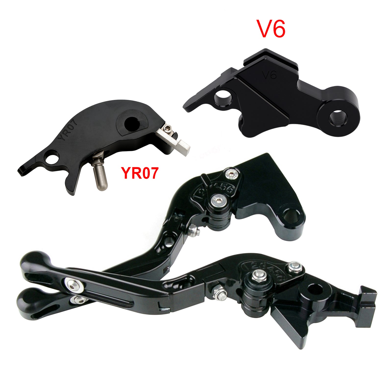 Adjustable Clutch Brake Lever fit for YAMAHA XSR900 XSR900GP MT-09 MT-09SP 24-25