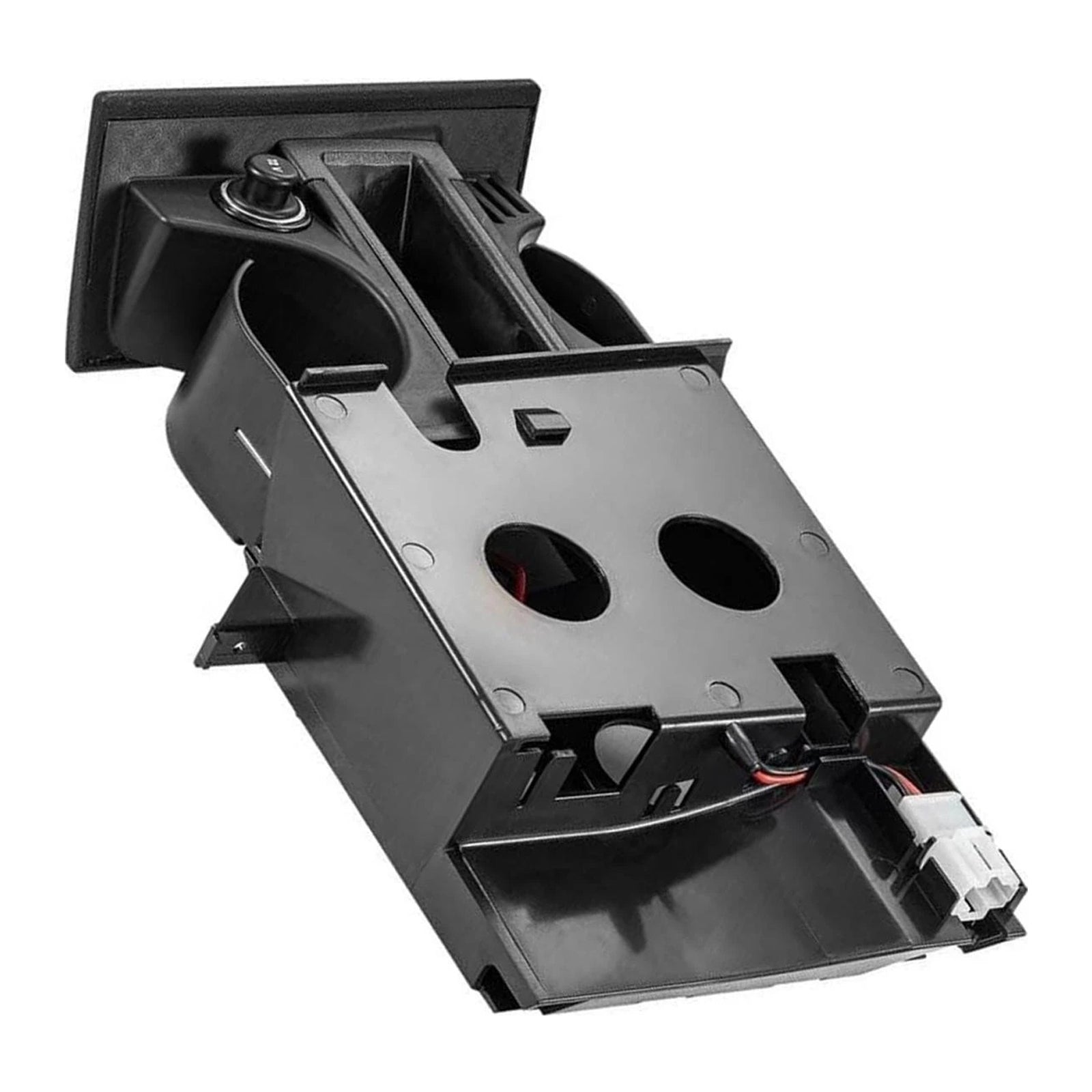 VW Transporter T5 Black Premium Cup Holder 7H285860171N 7H285860130T