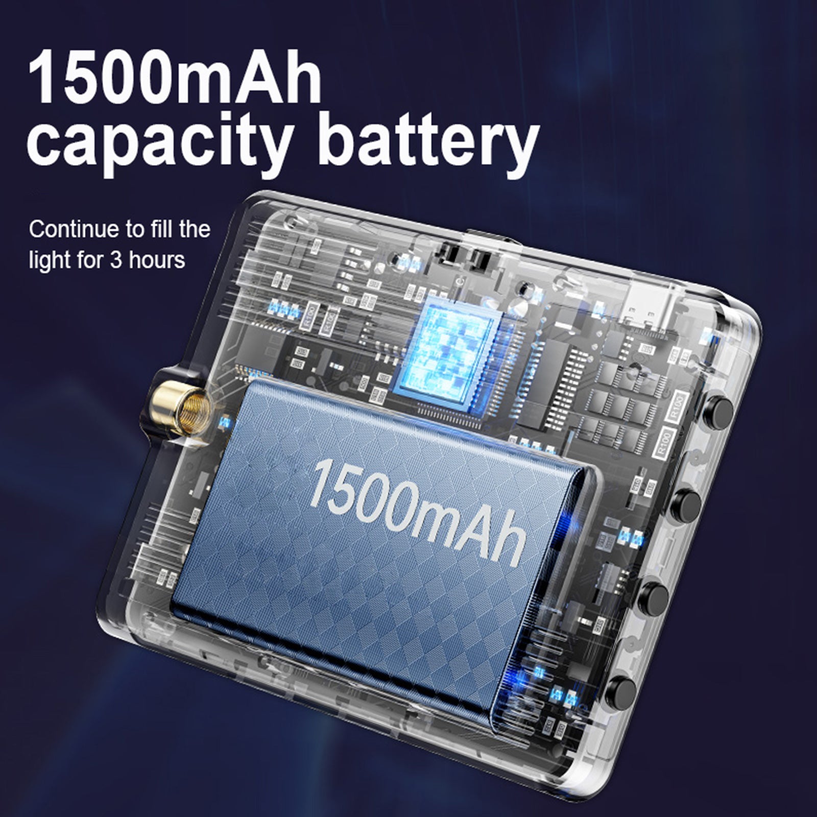 3000-9900K RGB Pocket Light Thin RGB fullfärg LED Fill Light Live Light Light