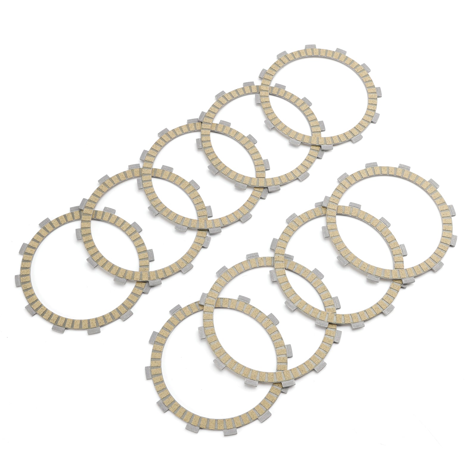 Clutch Friction Plate Kit för Kawasaki ZR1100 Zephyr 1100 1998-2006 13088-1087