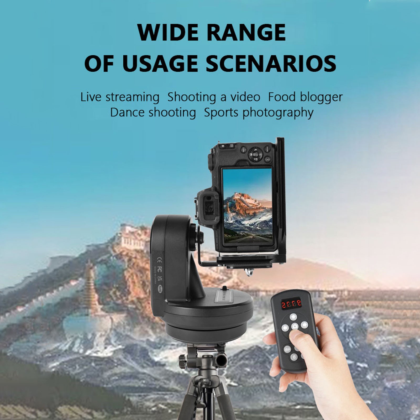 YT-800 Camera Electric Cloud Platform 360 Rotation Thermal Imaging Stabilisator