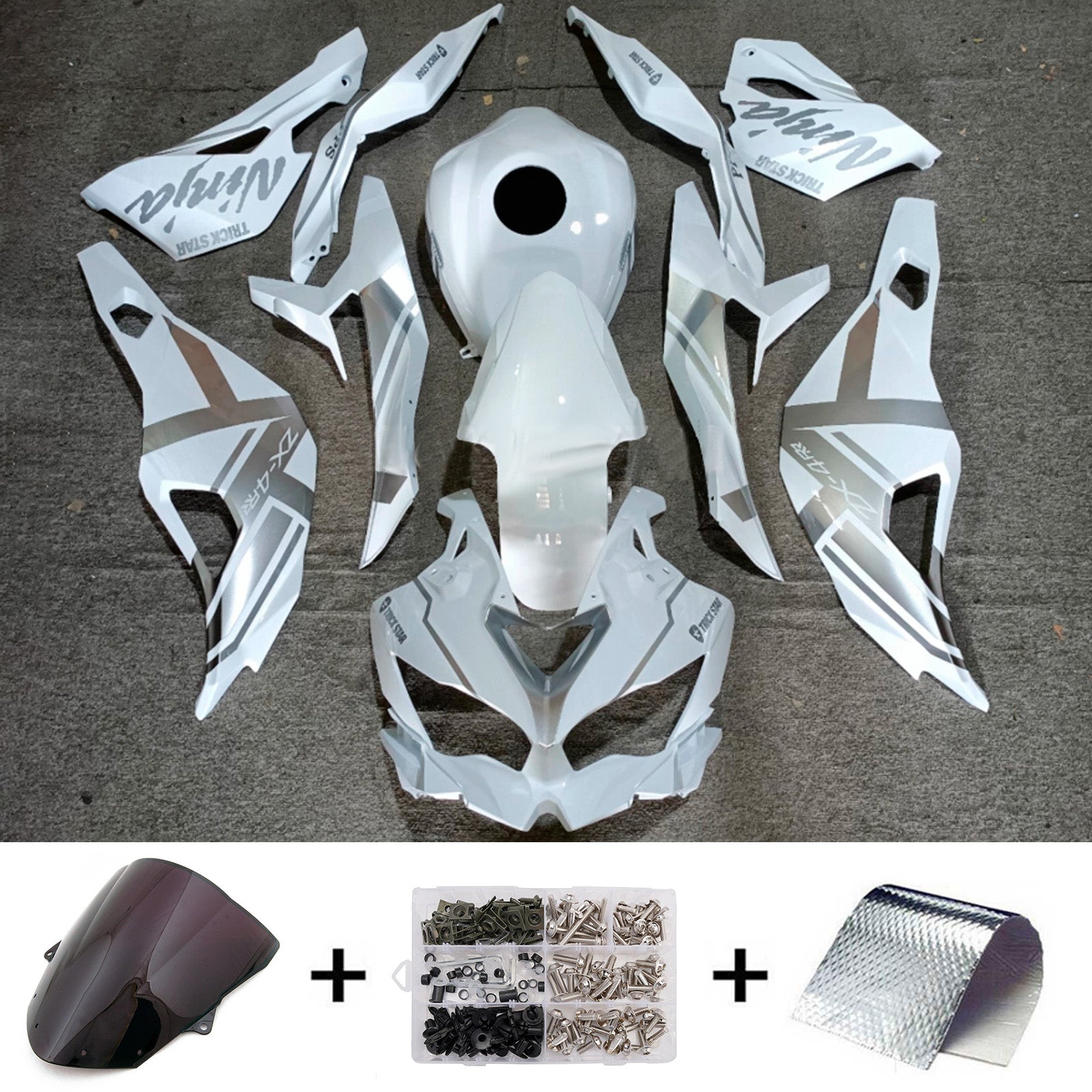 Injection Fairing Kit Bodywork Plastic ABS fit For Kawasaki ZX-6R 2024-2025