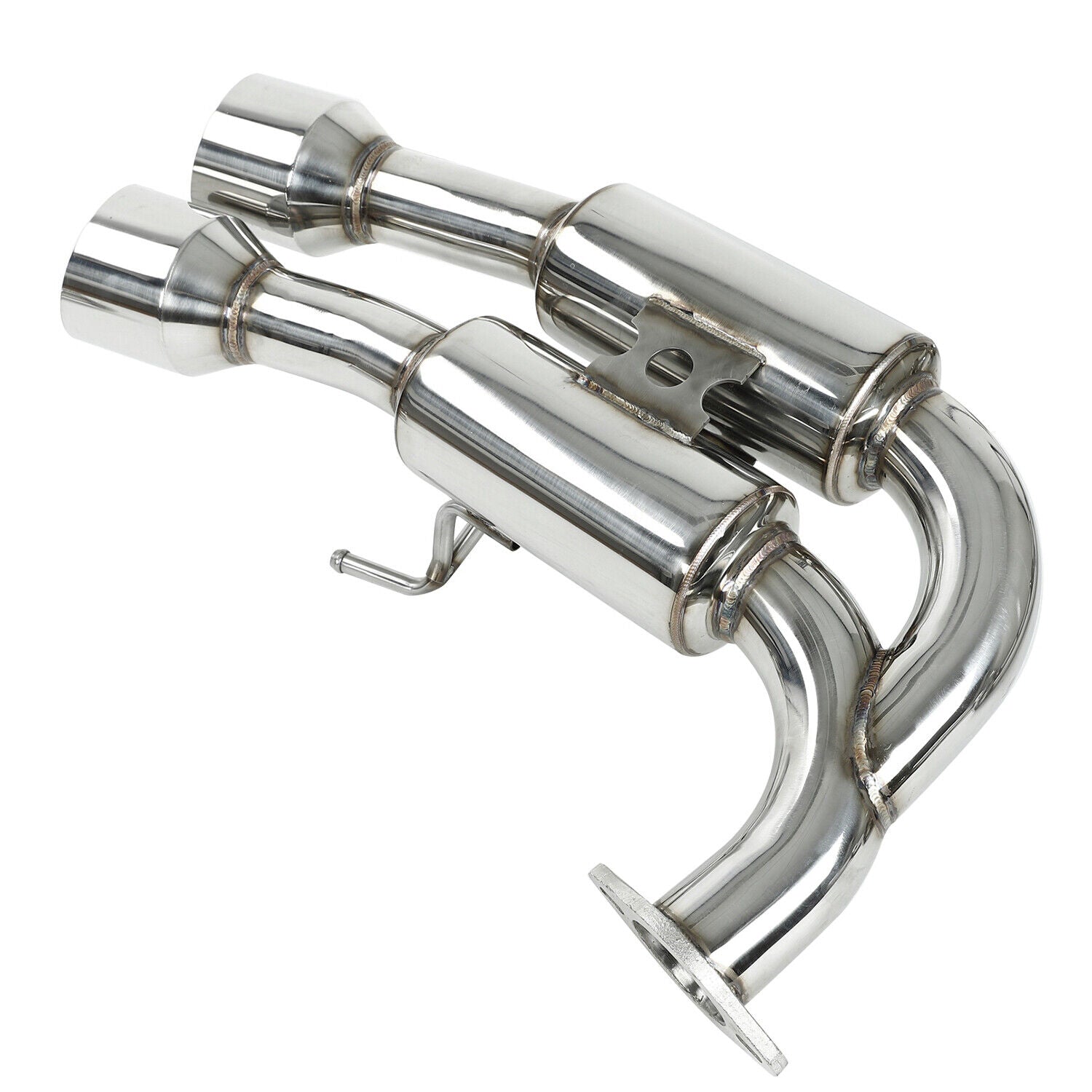 En-tête d'échappement Cat Dack Tip d'échappement pour Subaru WRX/STI 2015+ R400 Quad Tips Échappement