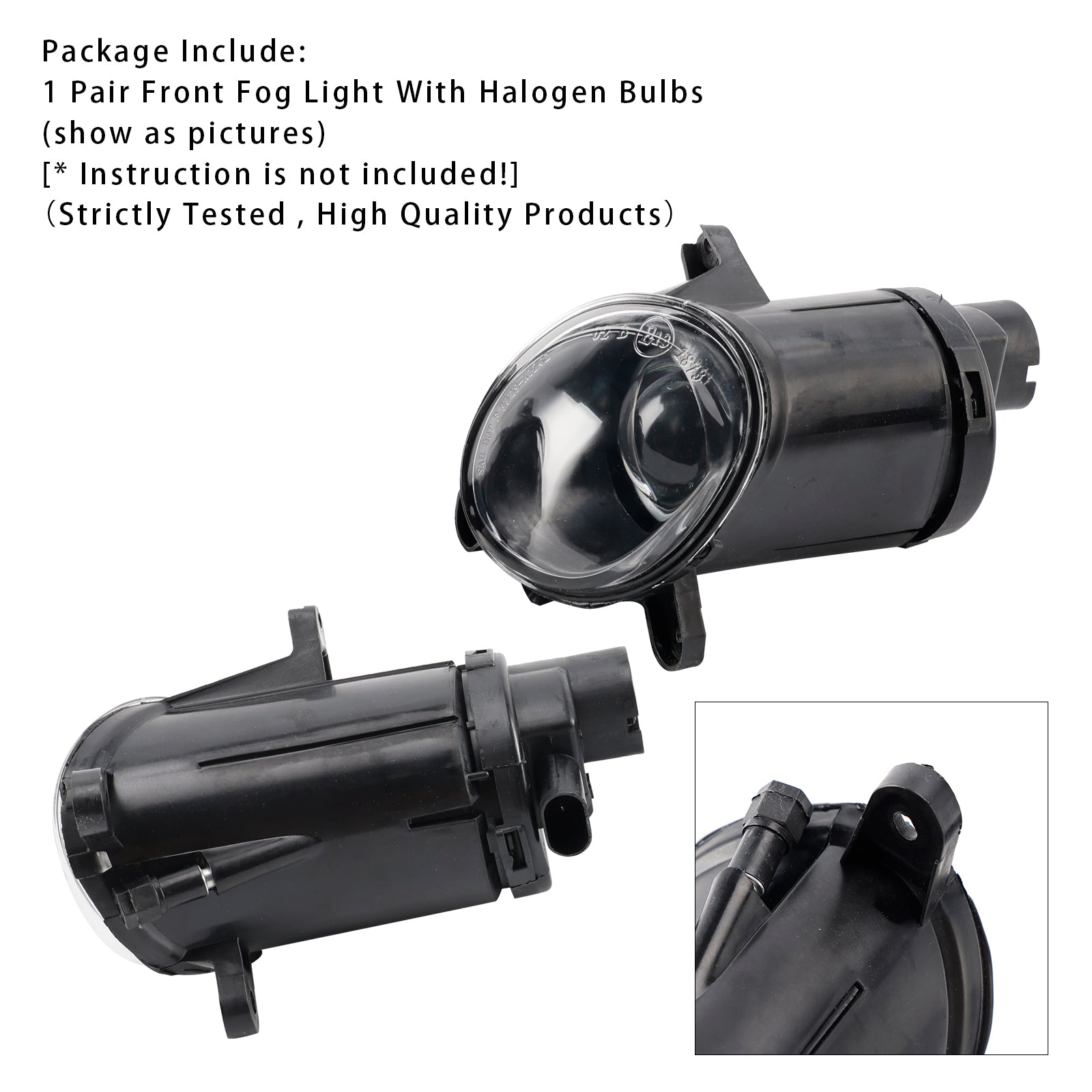 2001-2005 Volkswagen PASSAT 3BG B5 Par de luces antiniebla de conducción para parachoques delantero