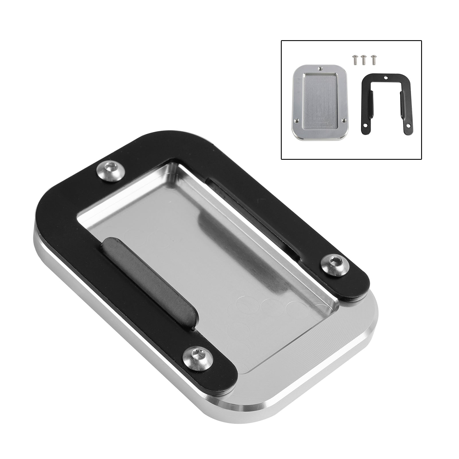 Kickstand Forstørrende platepute Fit for Interceptor 650 2018-2023 GT 650 2019-2023