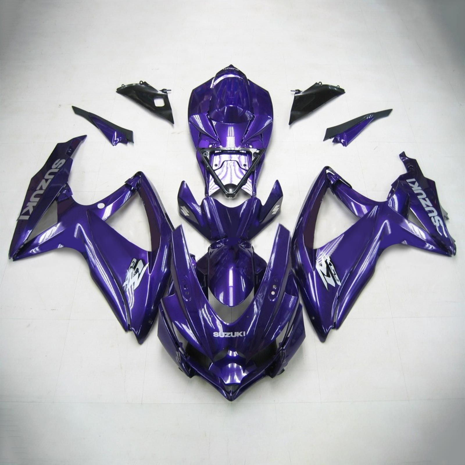 2008-2010 Suzuki GSXR 600/750 K8 Amotopart vstrekovacia kapotážová súprava karosérií Plast ABS #109