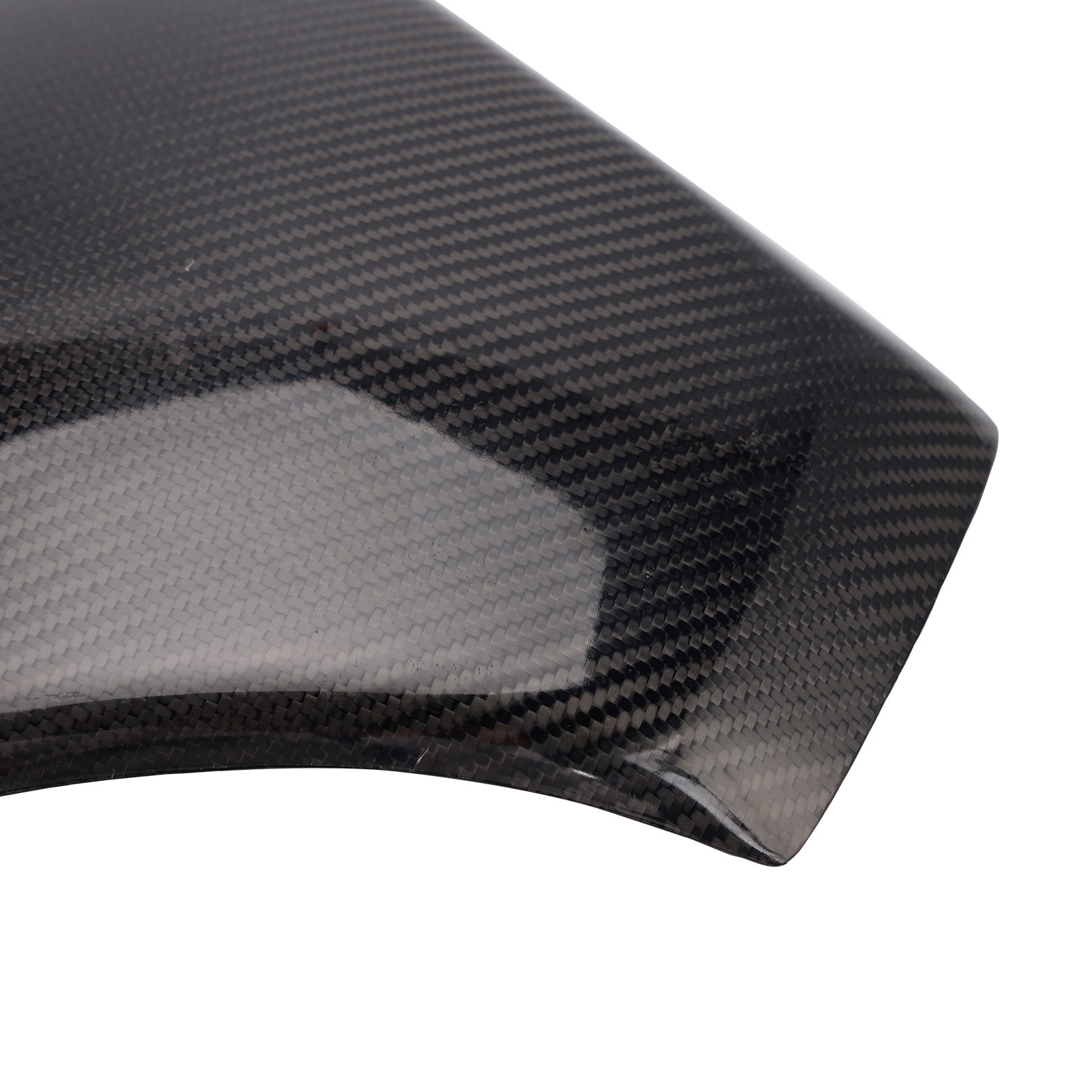 Carénage de couvercle de réservoir en fibre de carbone véritable Honda CBR600RR 2007-2012