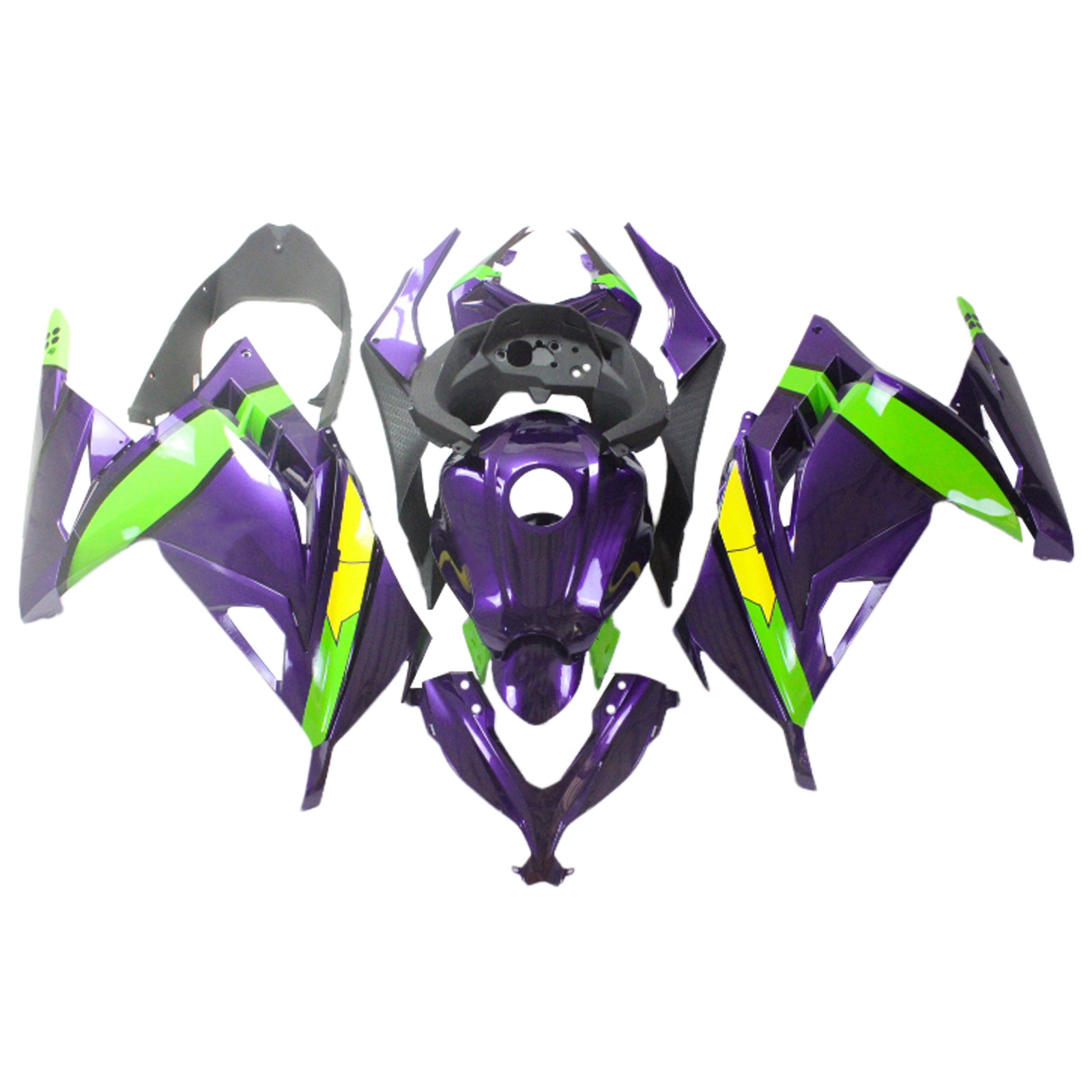 Injection Fairing Kit Bodywork fit For Kawasaki EX300 Ninja300R 2013-2024