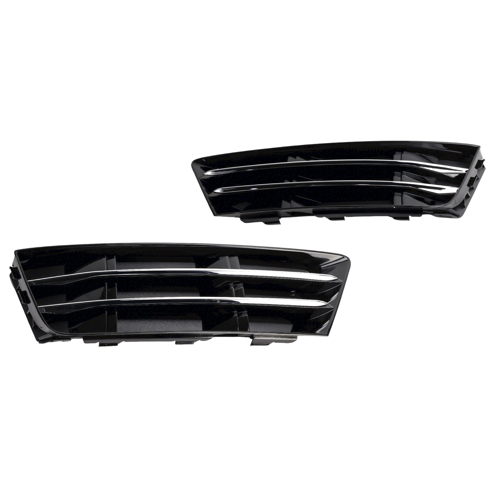 2016-2018 AUDI A4 B9 2 STUKS Mistlamp Grille Onderste Bumper Grill