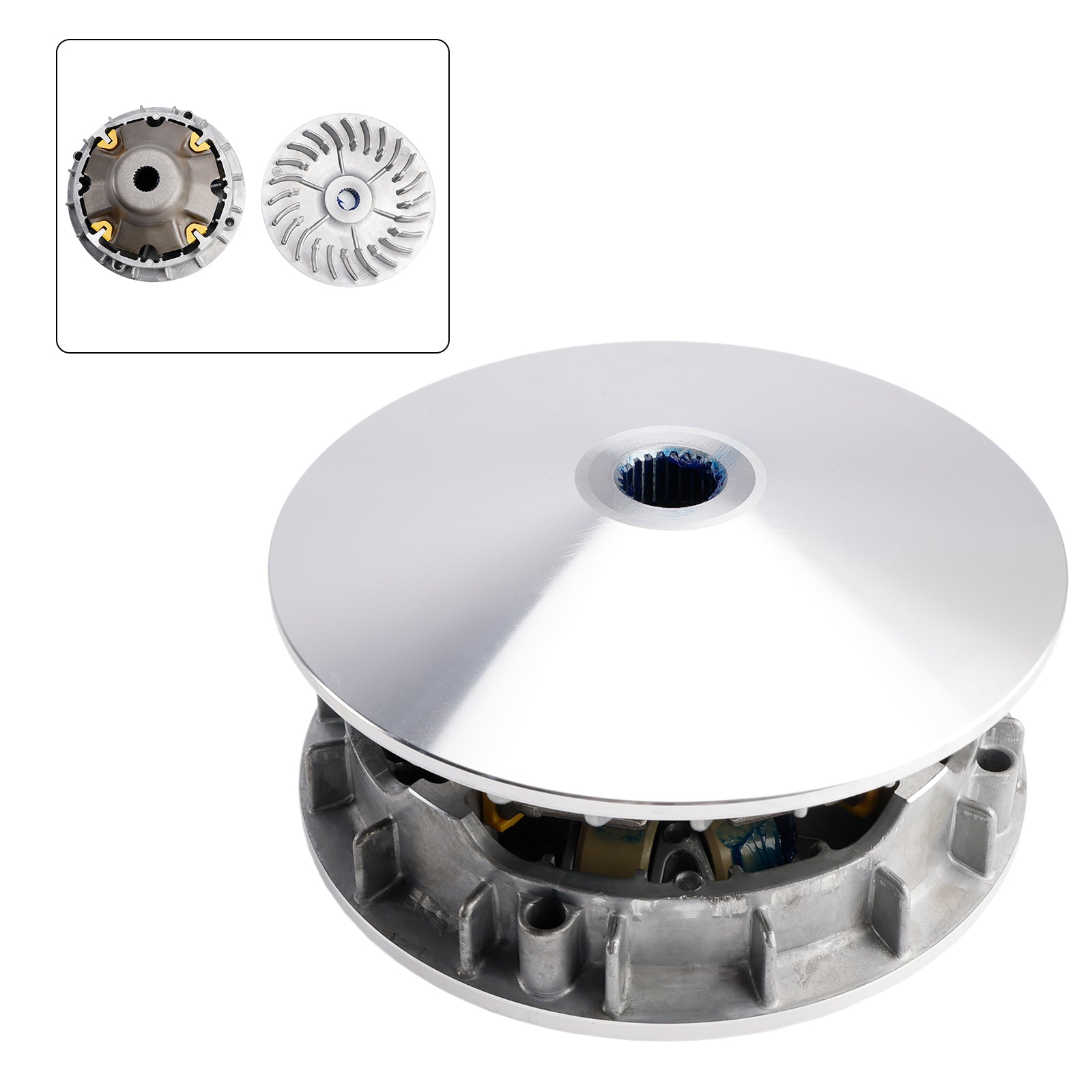 Rear Complete Clutch Variator 1Be-17650-00 For Linhai 500 Promax E4 M550L E2