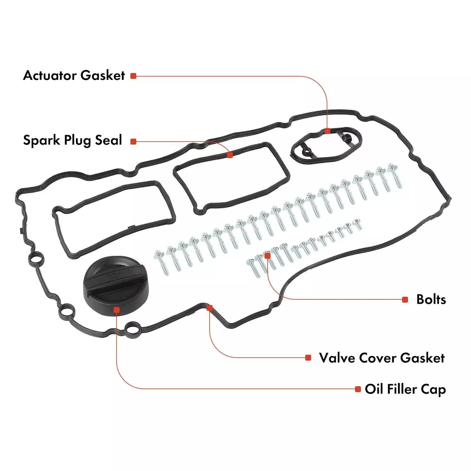 BMW N20 F10 F25 320I 328I 528I X3 X5 2.0L MOTOR VALVLUKT 11127588412