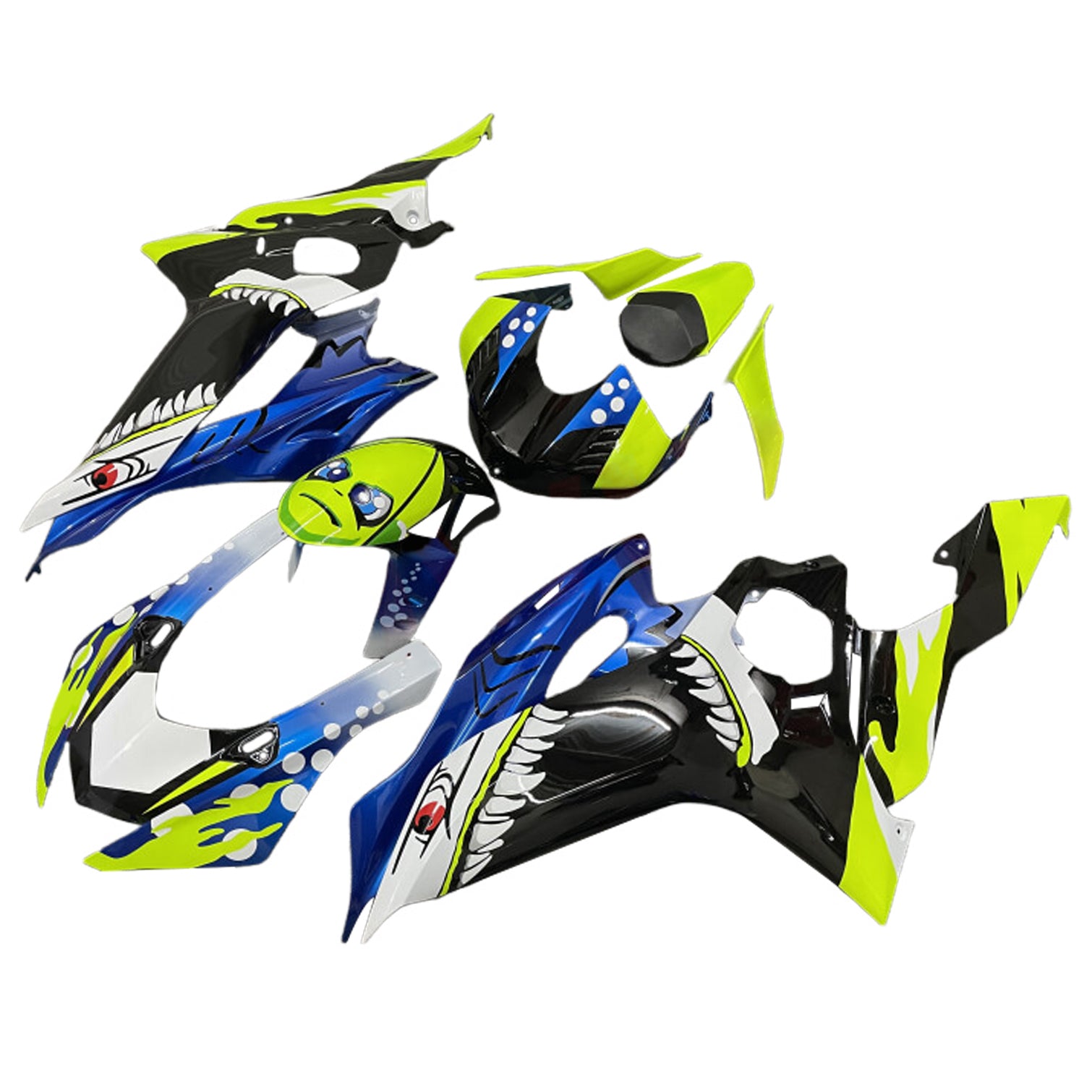 2017-2023 Yamaha YZF-R6 Kit de camerage d'injection Bodywork Plastic Abs