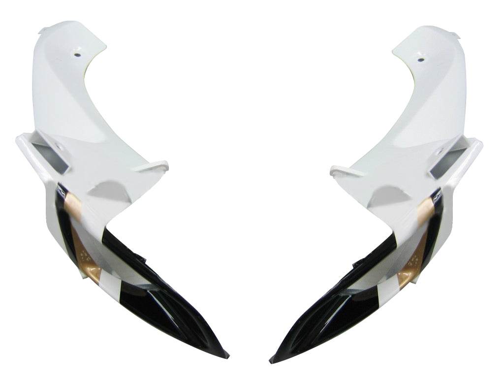 2006-2007 Suzuki GSXR 600 750 Vit svart Lucky Strike Racing Fairings Generic