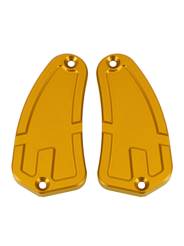 MV Agusta Dragster 800 RC RR SCS Rosso Brake + Clutch Reservoir Caps Gold