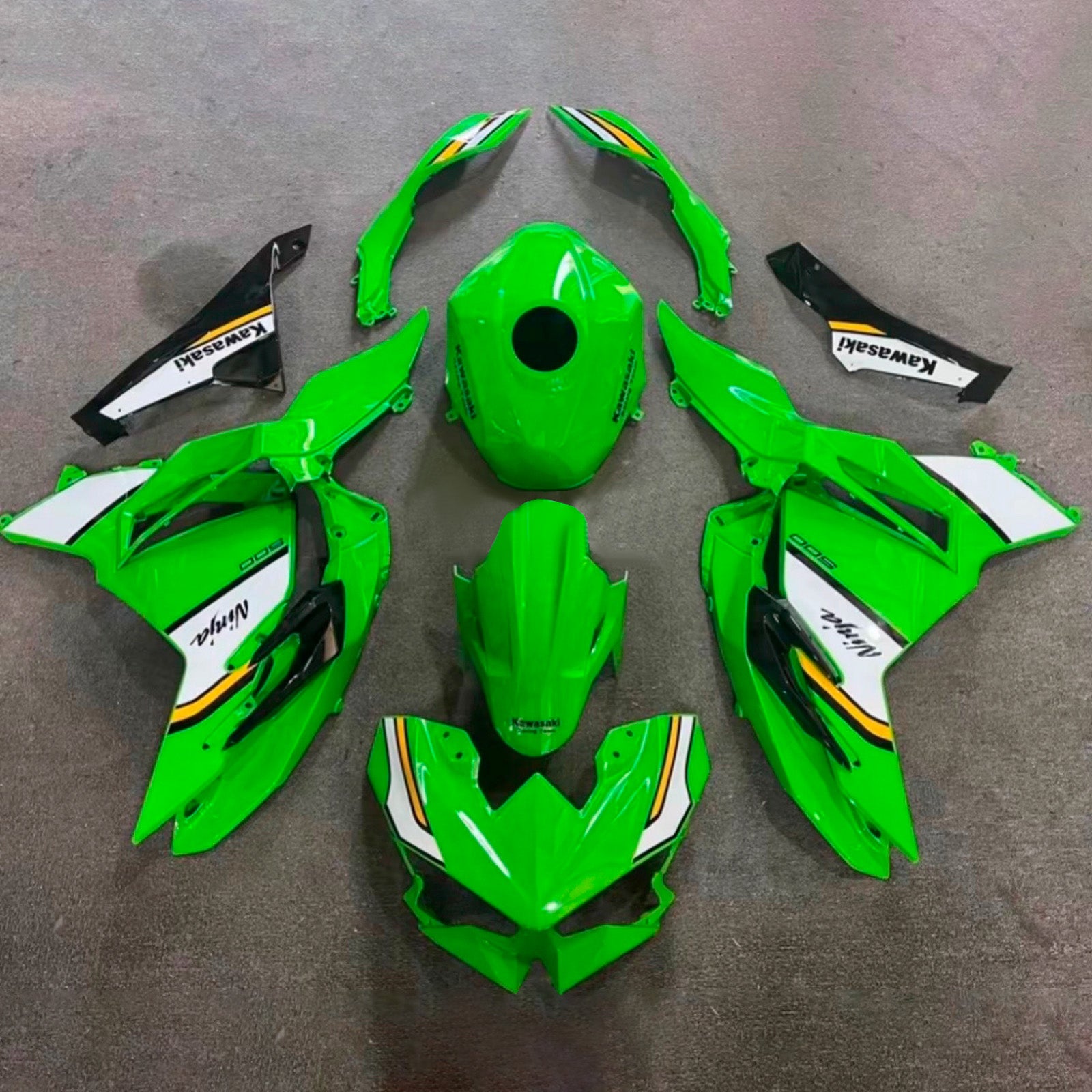 Kit carena iniezione Carrozzeria ABS adatto per Kawasaki Ninja 500 2024-2025