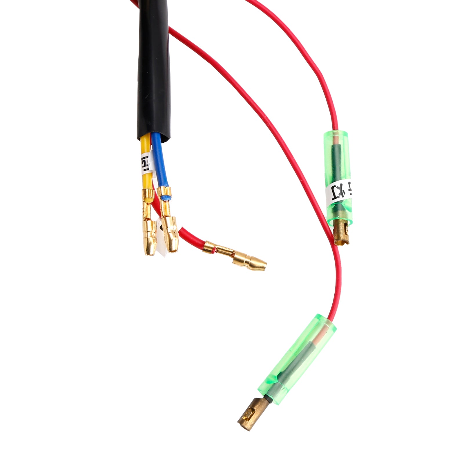 Lampe de phare multifonctionnelle de faisceau personnalisée noire # 84 pour le raceur Bobber Chopper