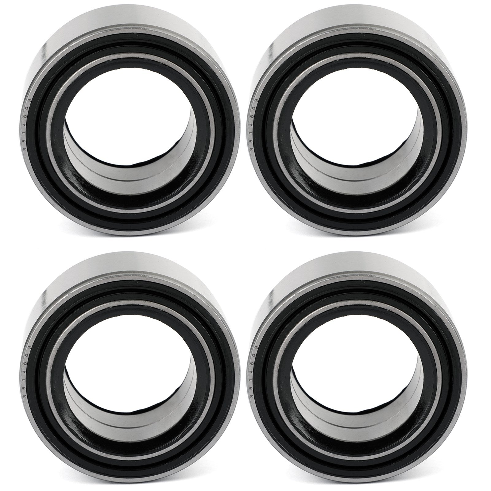 Front & Rear 4 Wheel Bearings Fit for Polaris RZR 1000 / XP / 4 / Turbo 3514822