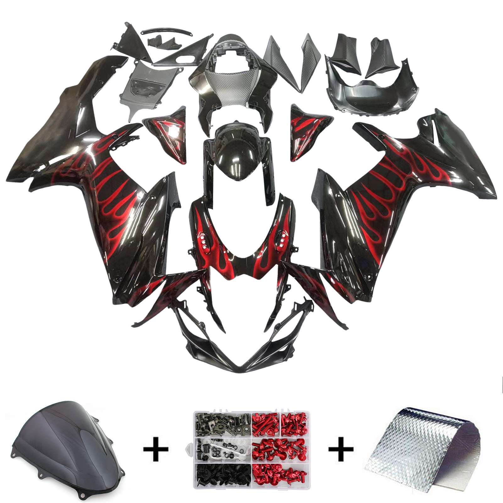 Injection Fairing Kit Bodywork Plastic For Suzuki GSXR600 GSXR750 2011-2026 K11