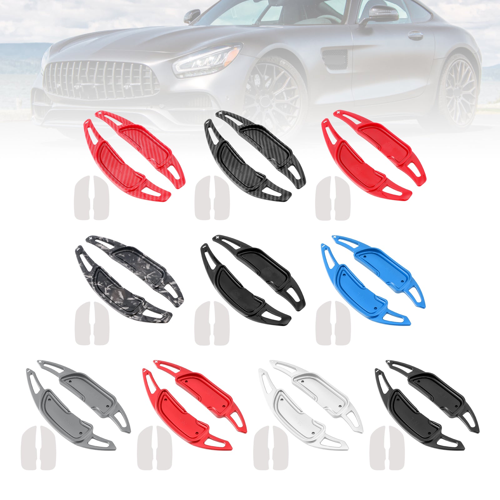 Steering Wheel Paddle Shifter Extension For Mercedes Benz AMG