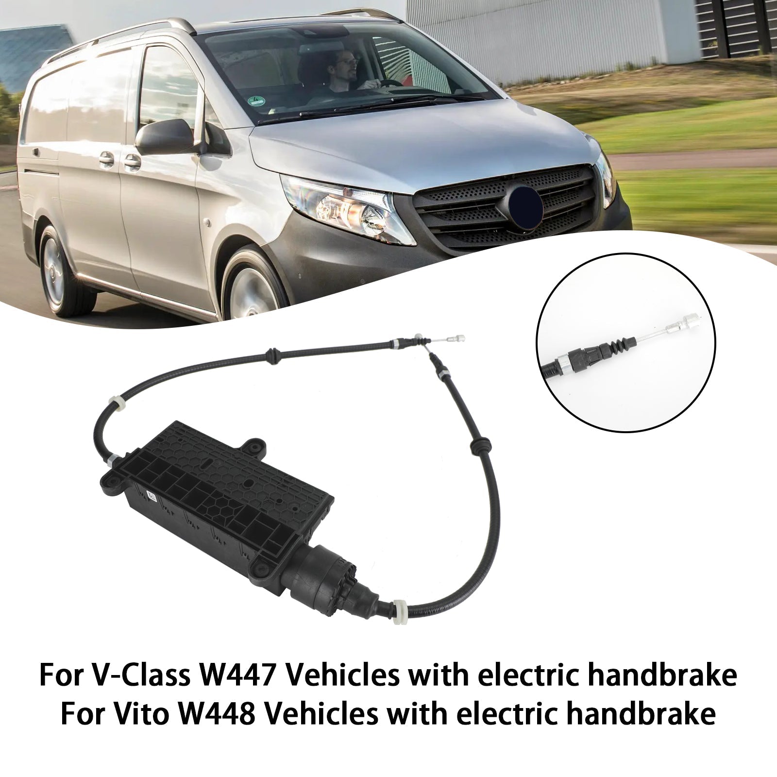 Vito W448 Module de commande d'actionneur de frein de stationnement/frein à main pour véhicules A4479068700