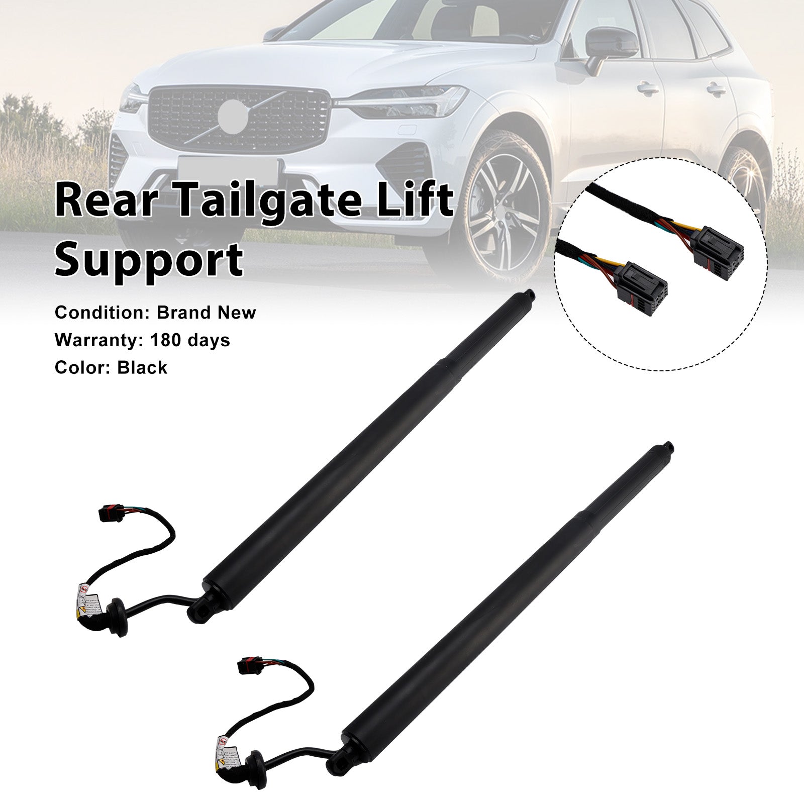 2018-2024 Volvo XC60 II 246 2PCS Rear Electric Tailgate Gas Strut 31420455