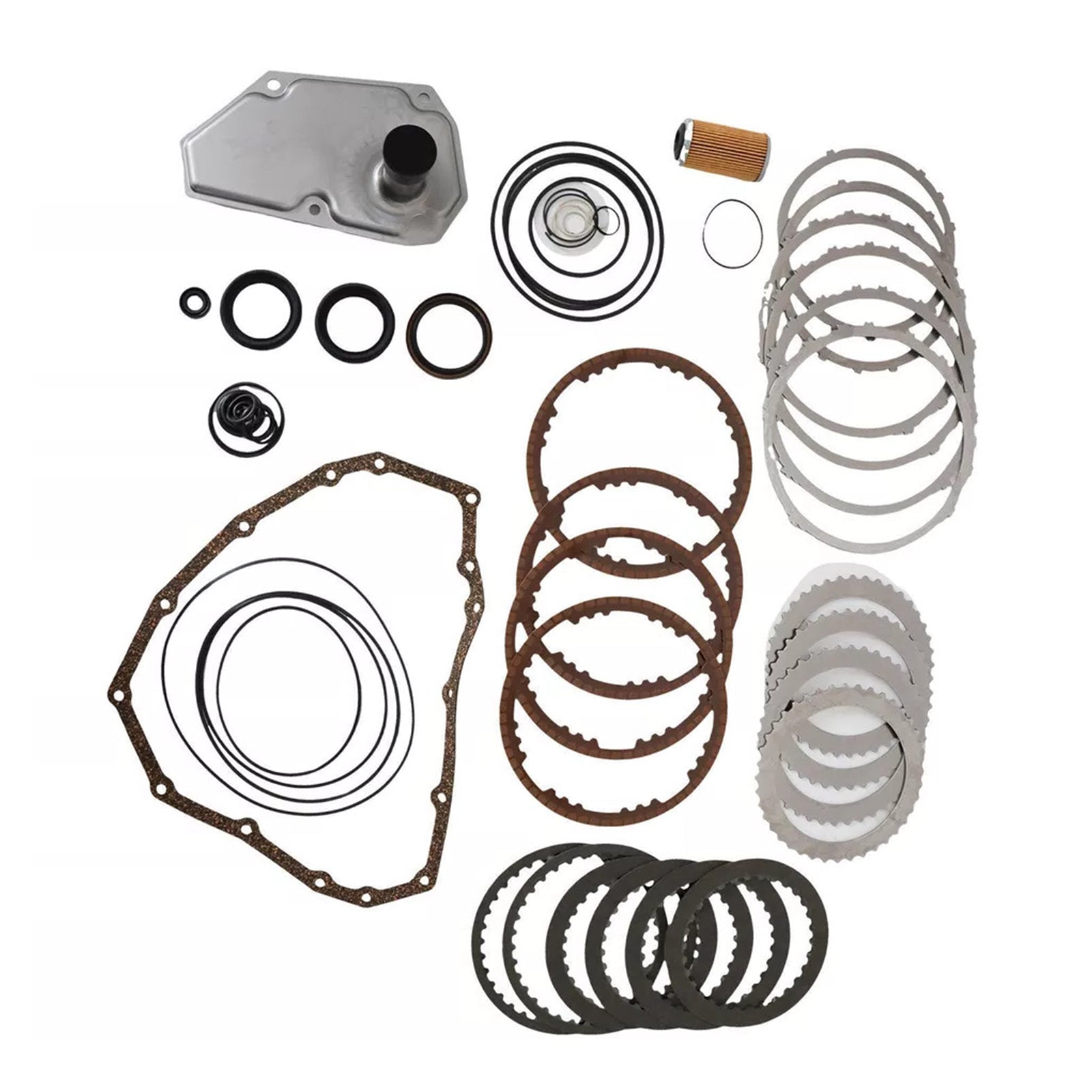 2012-2015 Nissan SYLPHY L4 1.6L 1.8L 2.0L Transmission Master Rebuild Kit & Pulley Set W/ Belt JF015E RE0F11A