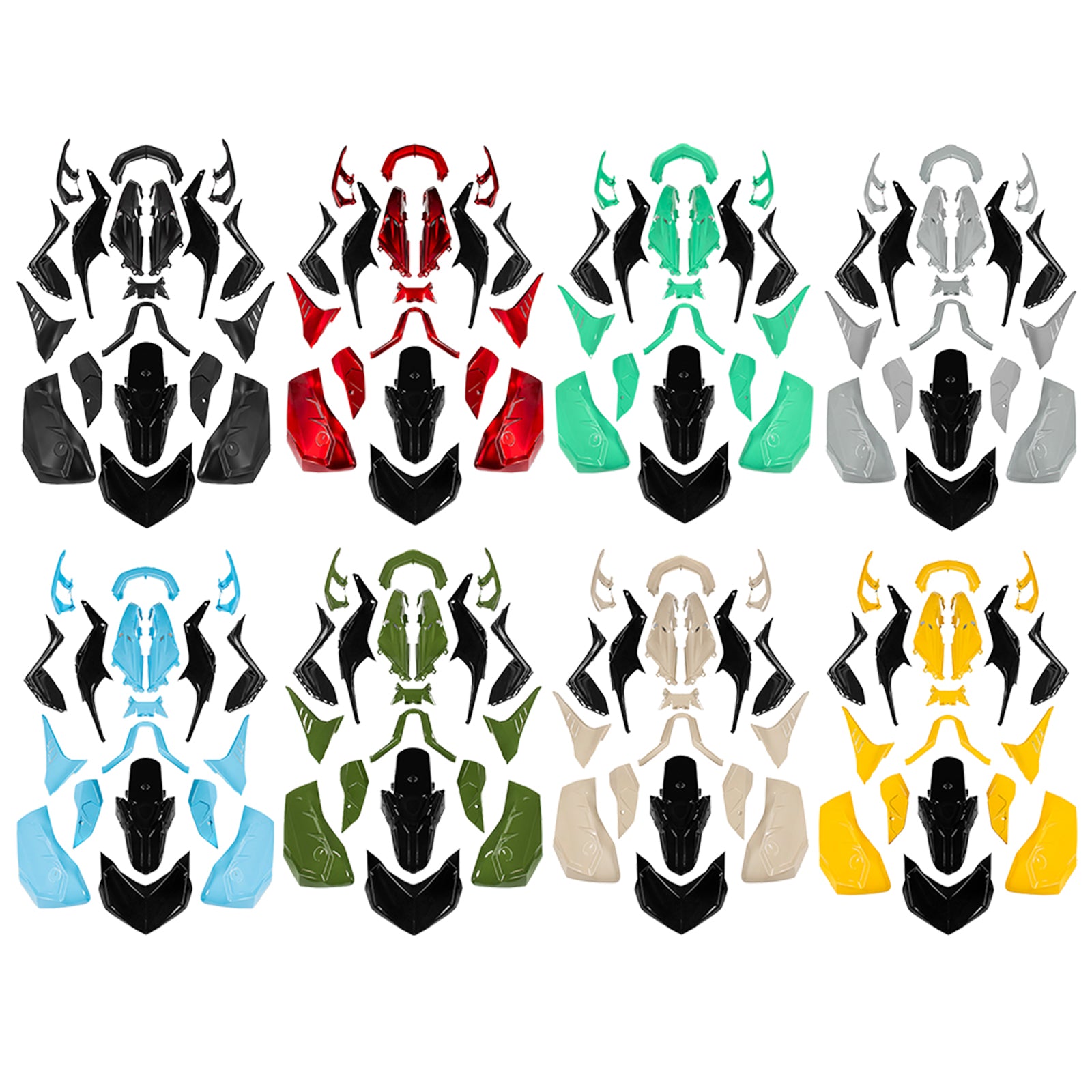 2023-2024 Yamaha X-Max 300 Xmax Injection Bodywork Fairring Kit