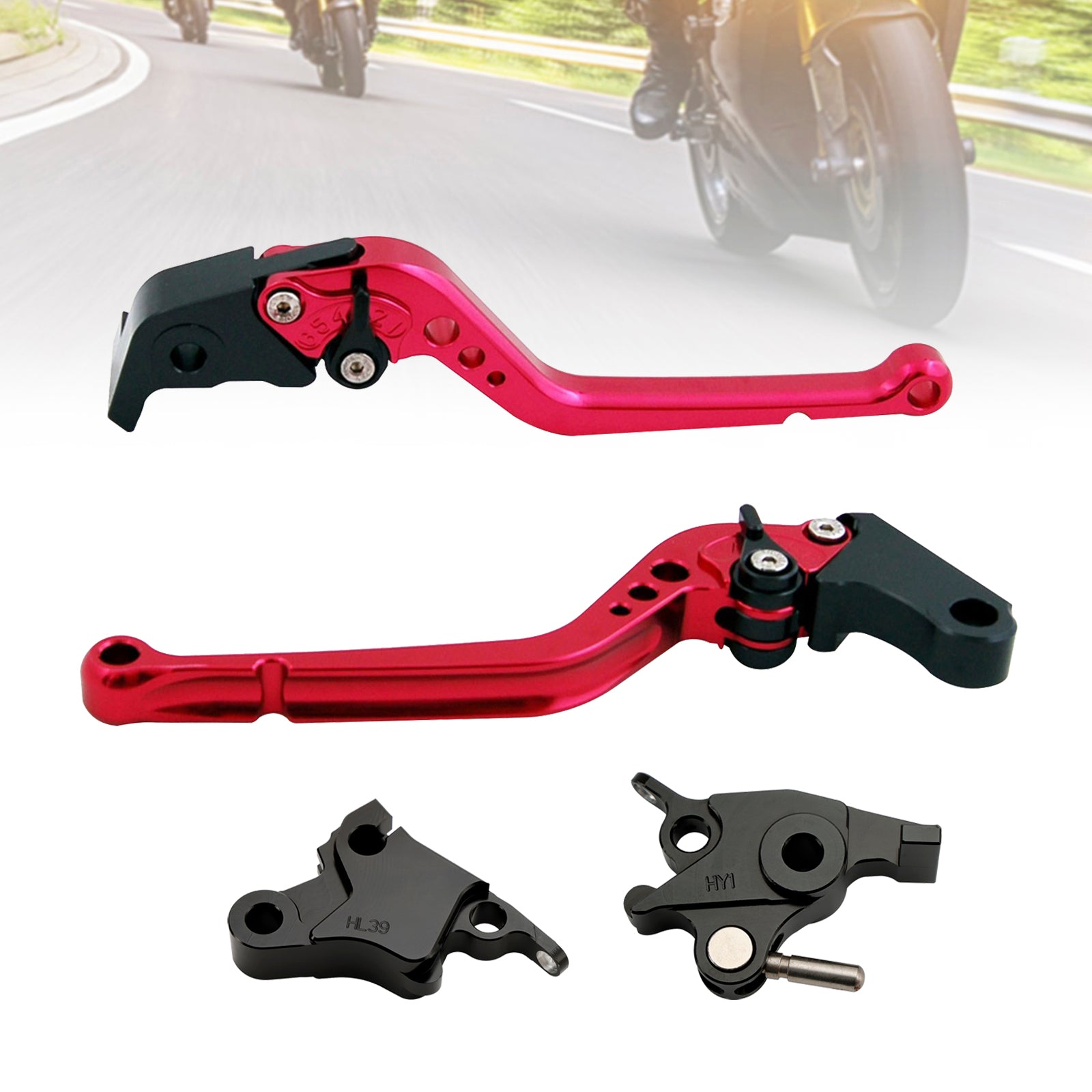 Levier de frein d'embrayage long adapté pour CFMOTO 700CL-X Heritage 2021-2022