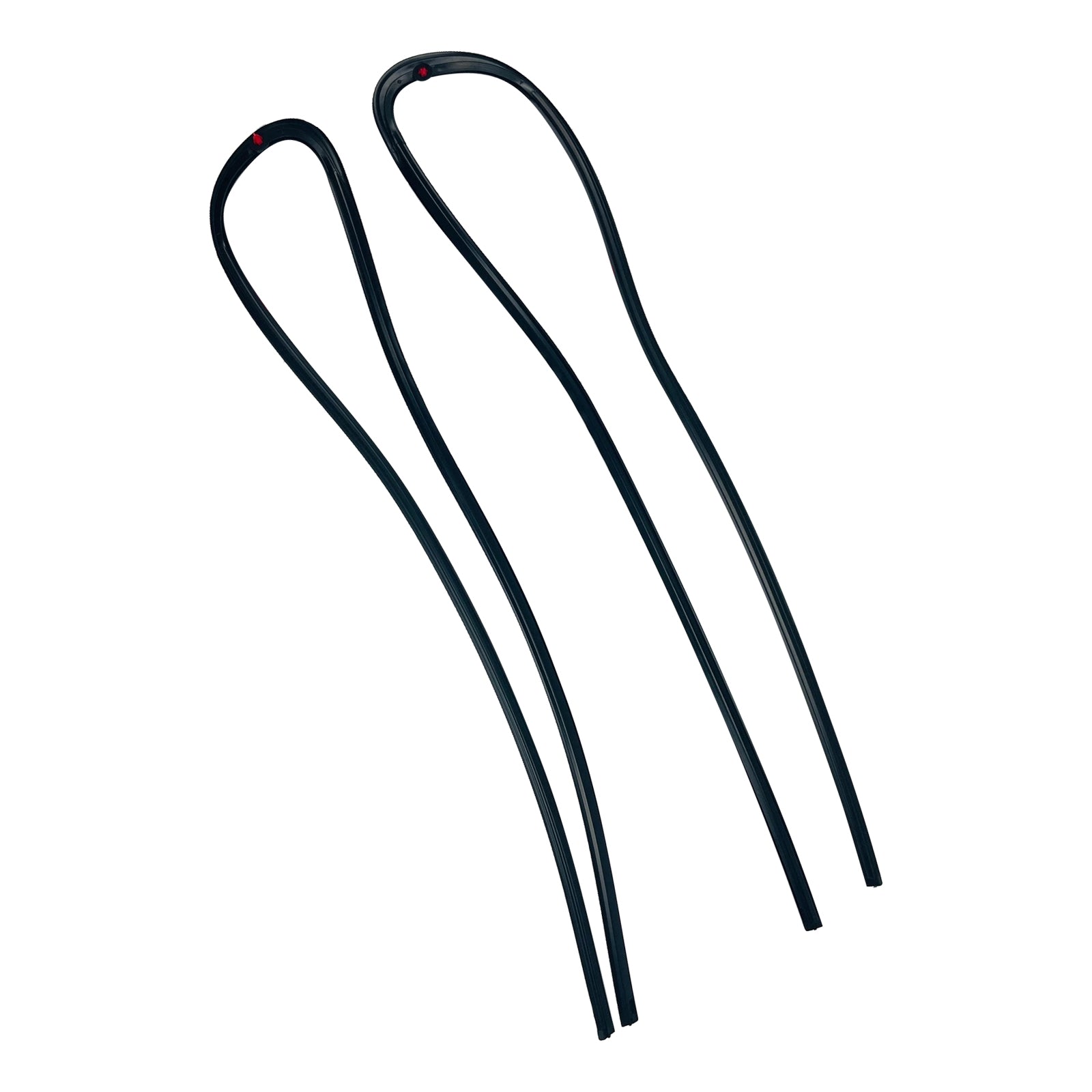 1988-1991 HONDA CR-X CRX EF8 2PCS Window Glass Molding RH & LH 73810-SH2-003 73860SH2003